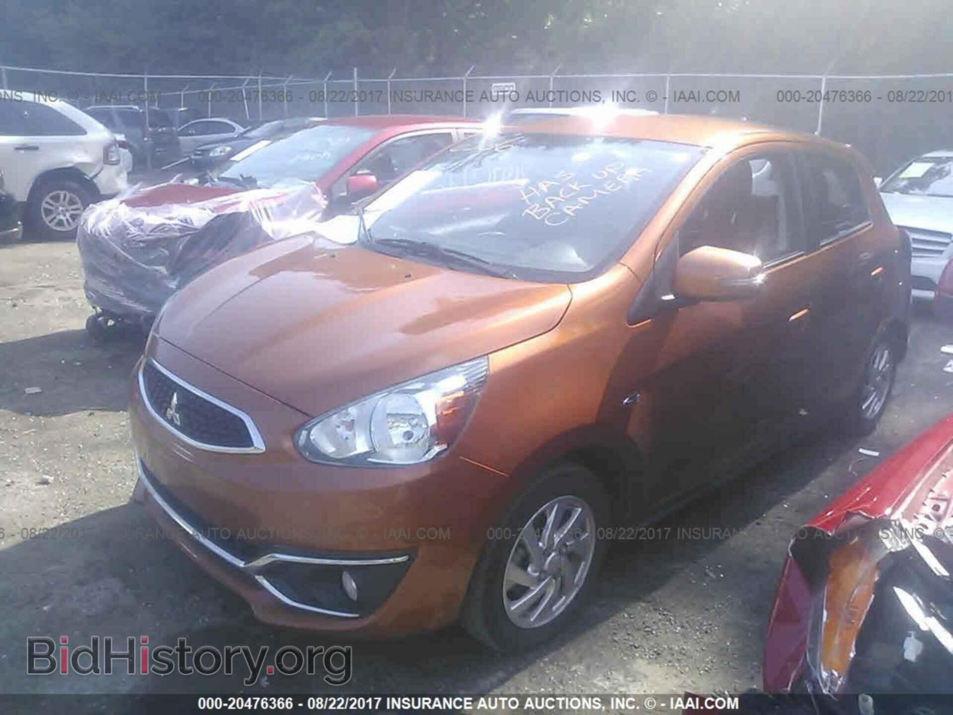 2017 Mitsubishi Mirage - VIN: ML32A4HJ3HH006658 - Фото 2