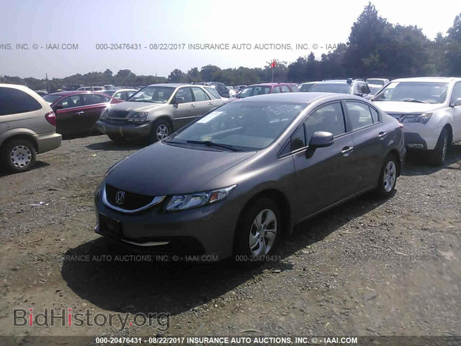 2013 Honda Civic - VIN: 19XFB2F52DE292279 - Фото 2