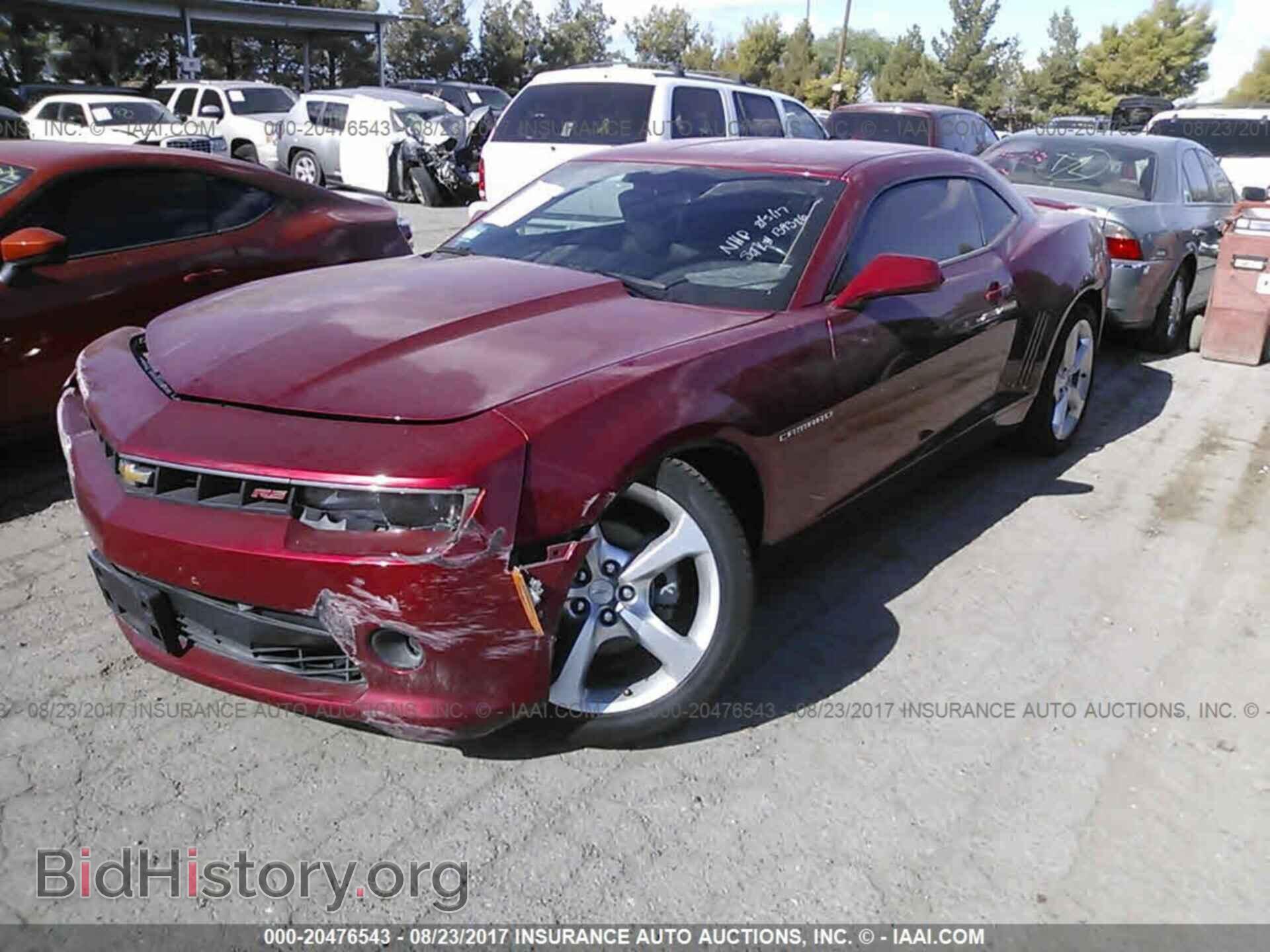 2015 Chevrolet Camaro - VIN: 2G1FD1E30F9117785 - Фото 2