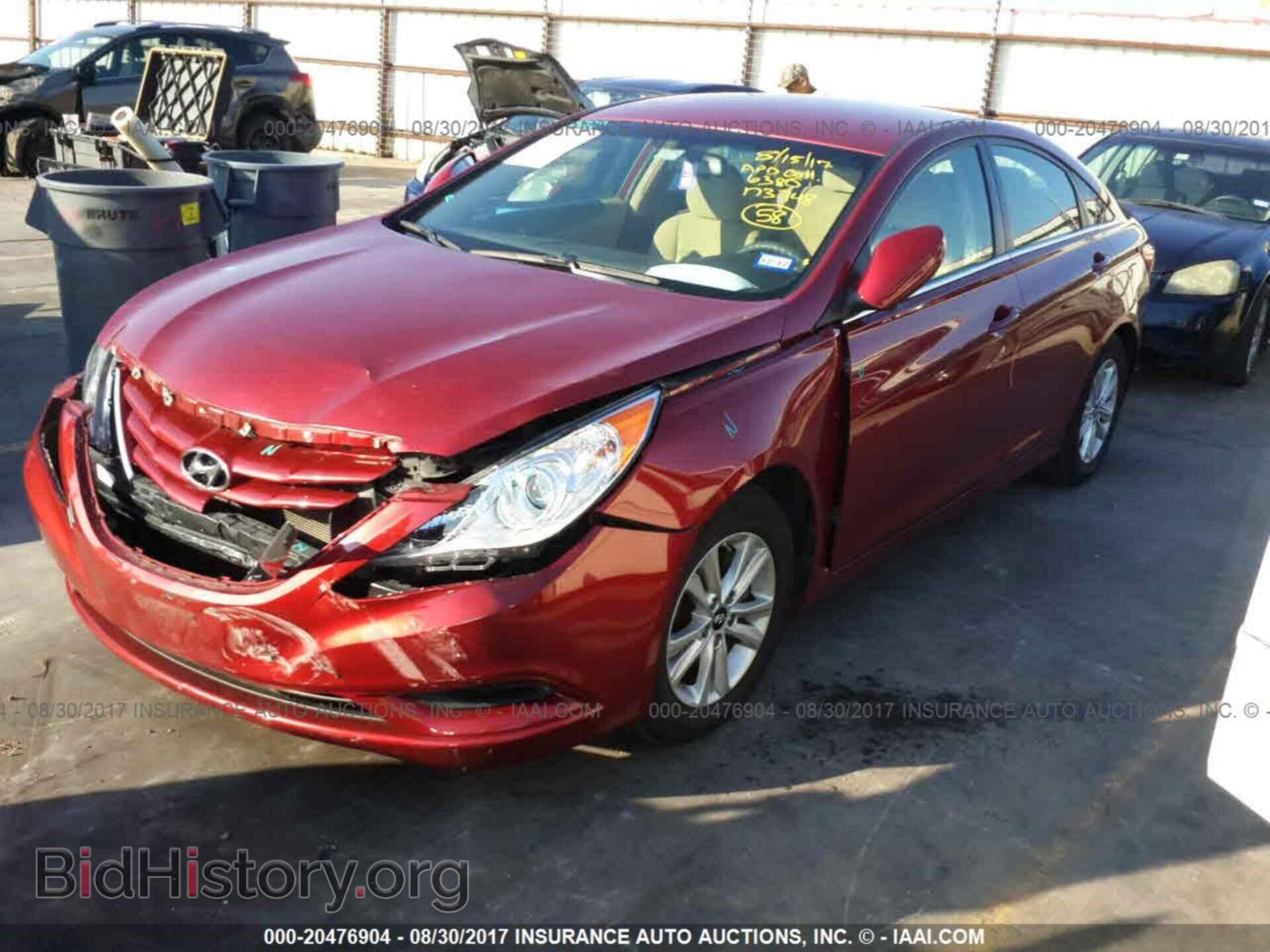 2012 Hyundai Sonata - VIN: 5NPEB4AC1CH411771 - Фото 2