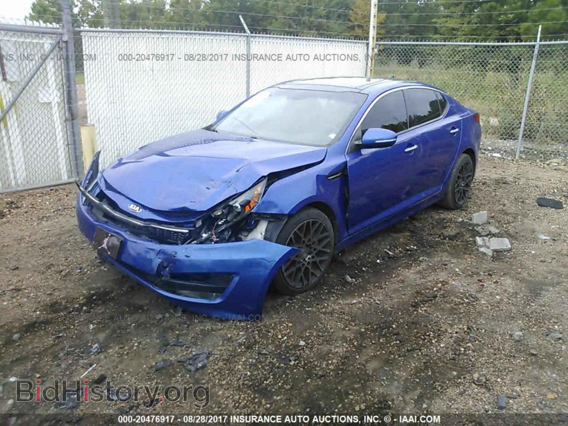 2013 Kia Optima - VIN: 5XXGR4A62DG113662 - Фото 2