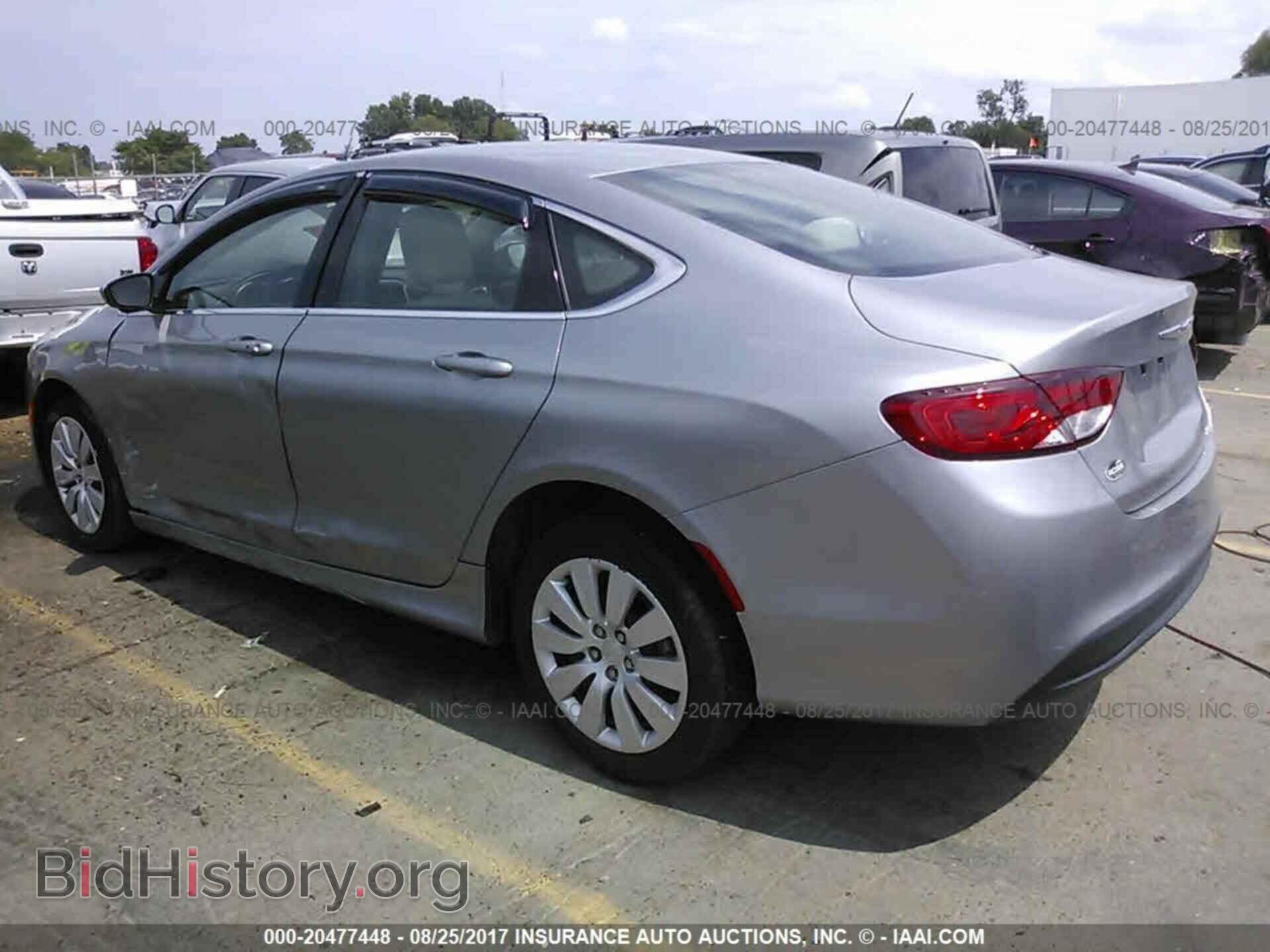 2016 Chrysler 200 - VIN: 1C3CCCFB0GN135334 - Фото 3