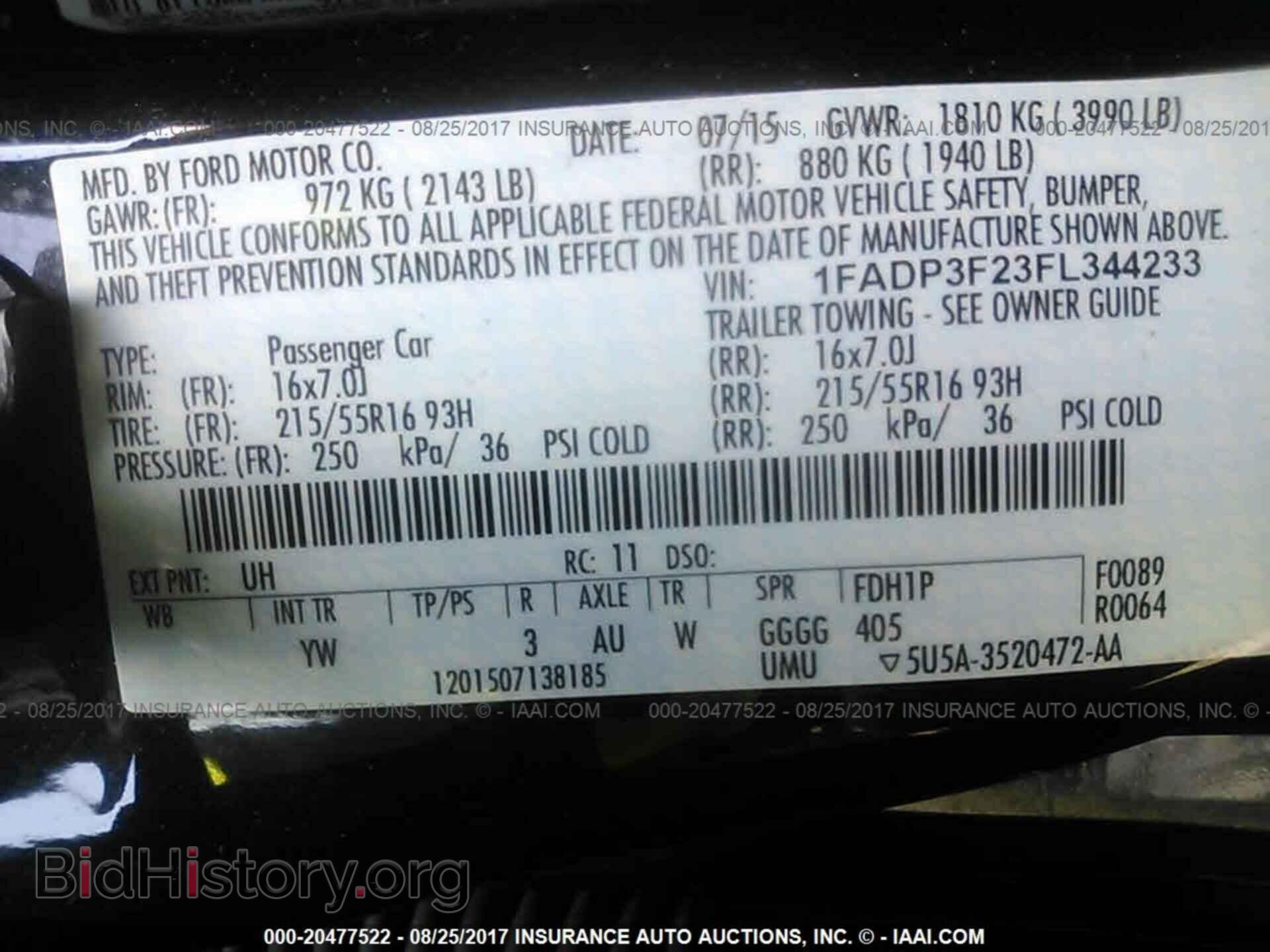 2015 Ford Focus - VIN: 1FADP3F23FL344233 - Photo 9