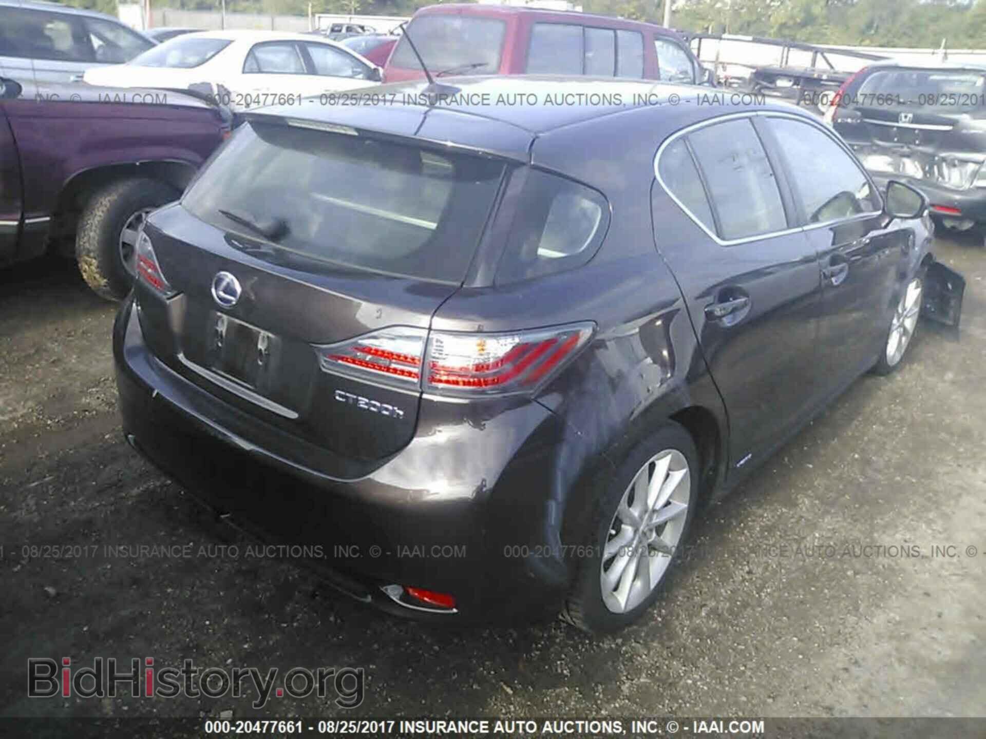 2012 Lexus Ct - VIN: JTHKD5BH6C2069036 - Фото 4