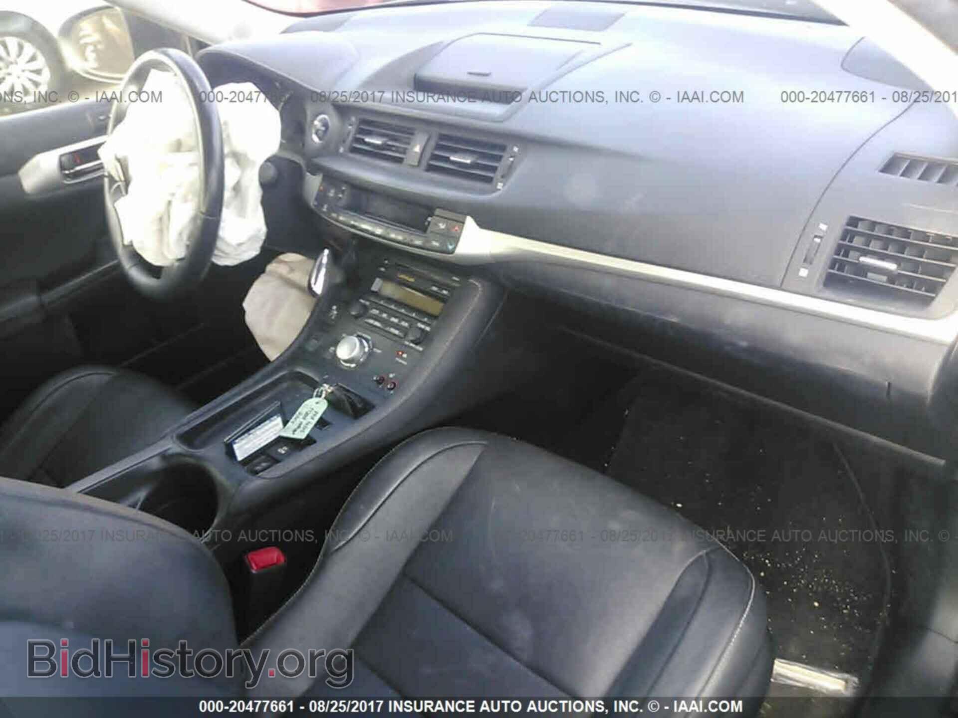 2012 Lexus Ct - VIN: JTHKD5BH6C2069036 - Фото 5