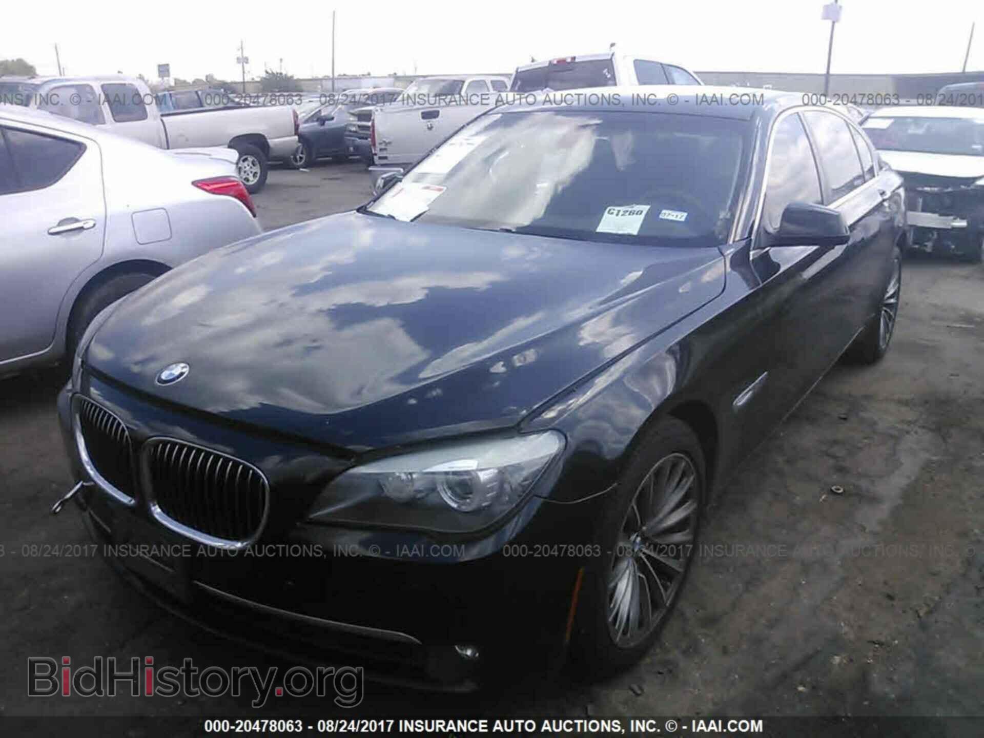 2011 Bmw 750 - VIN: WBAKB8C58BCY65774 - Фото 2