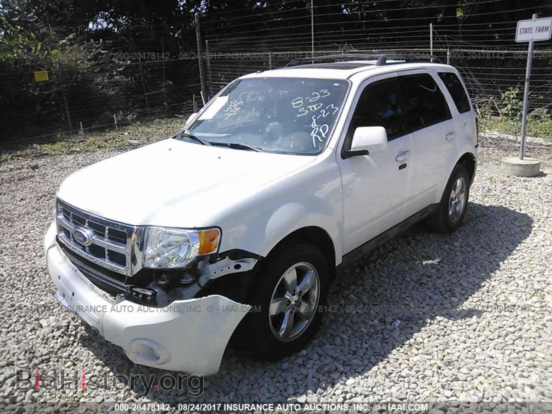 2012 Ford Escape - VIN: 1FMCU0EG3CKB77587 - Фото 2