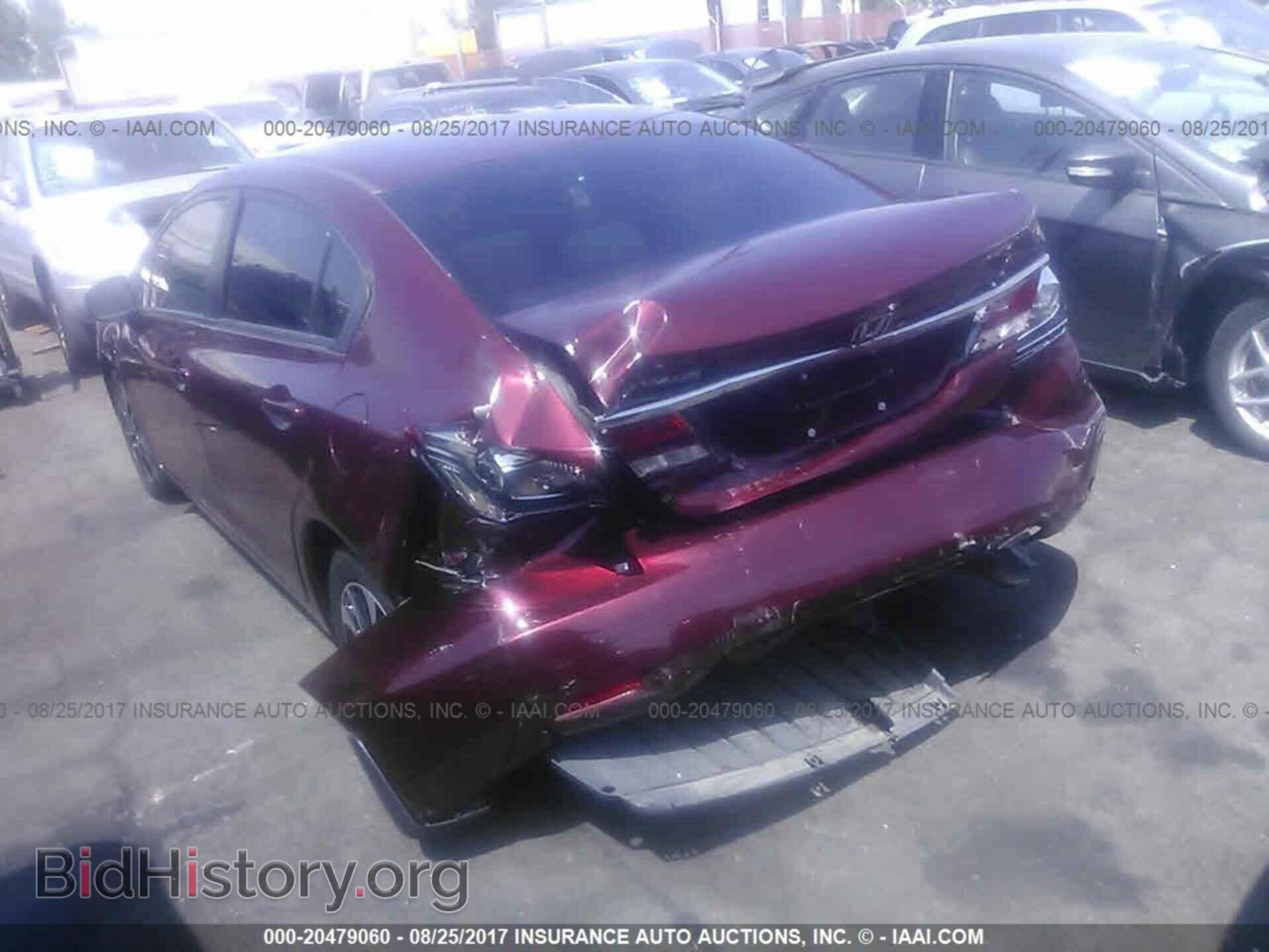 2013 Honda Civic - VIN: 19XFB2F82DE256828 - Фото 3