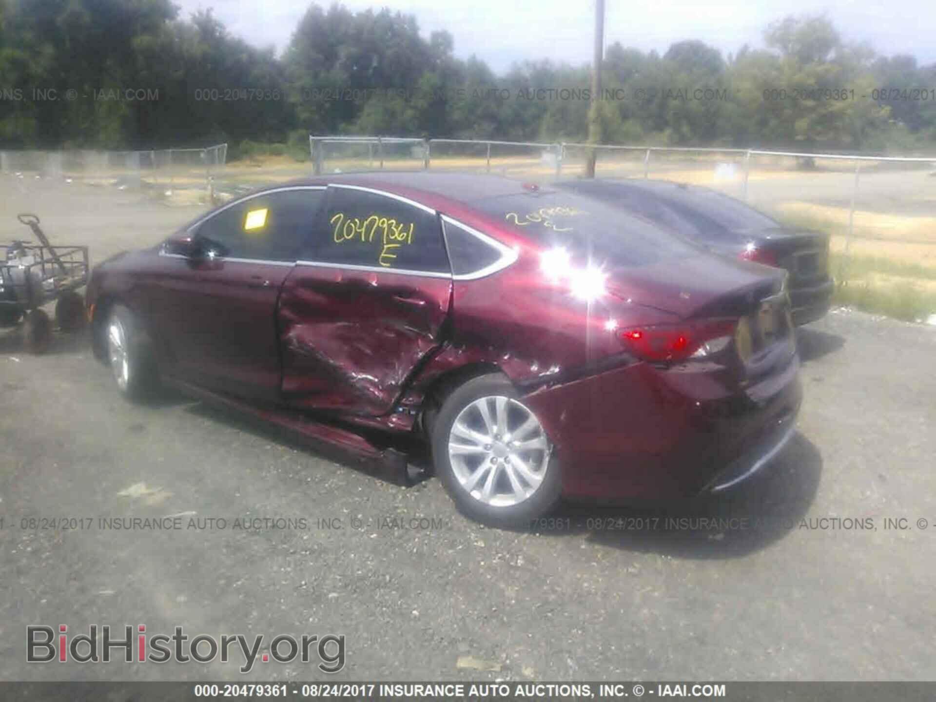 2015 Chrysler 200 - VIN: 1C3CCCAB5FN675476 - Photo 3
