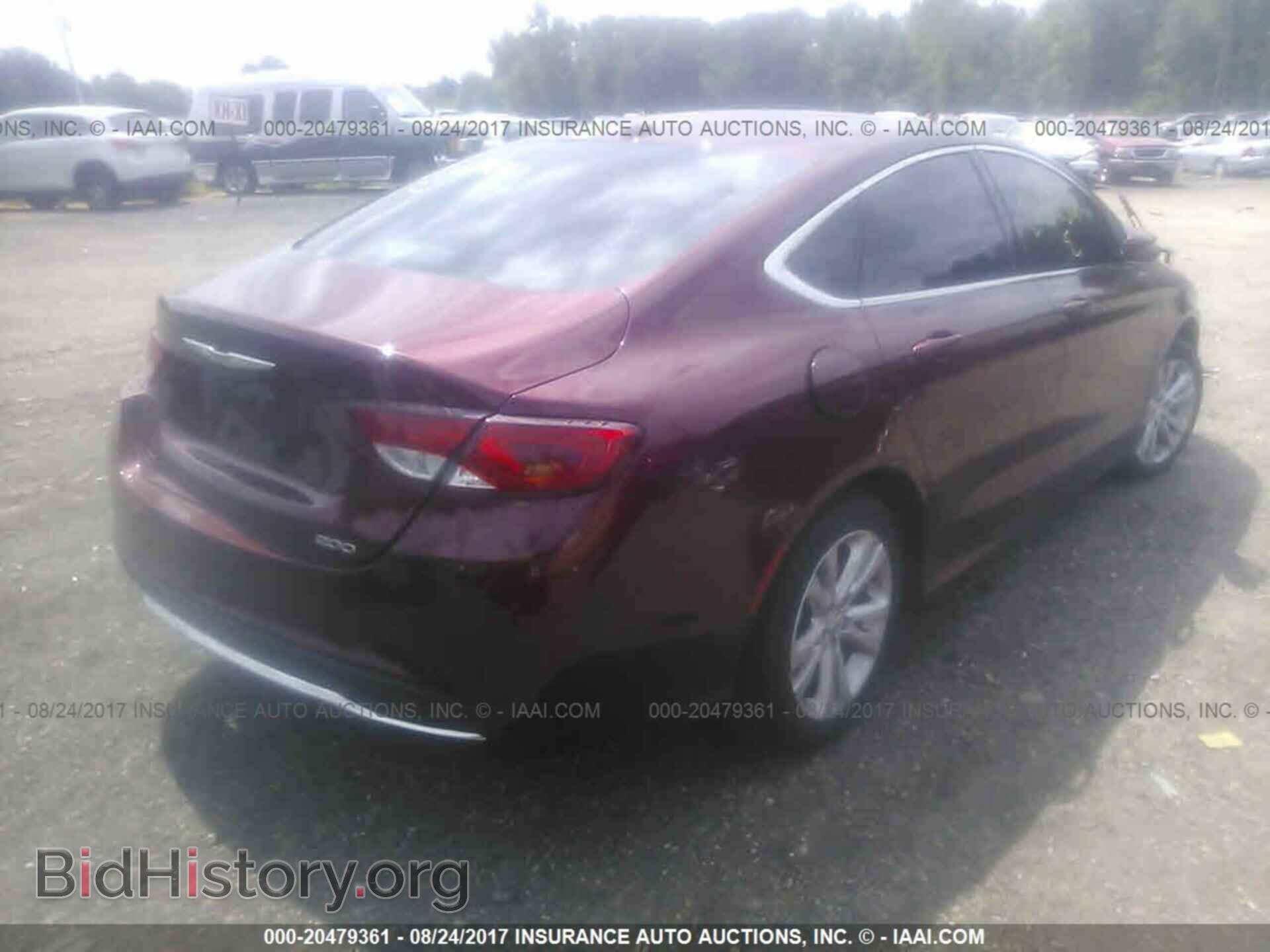 2015 Chrysler 200 - VIN: 1C3CCCAB5FN675476 - Photo 4