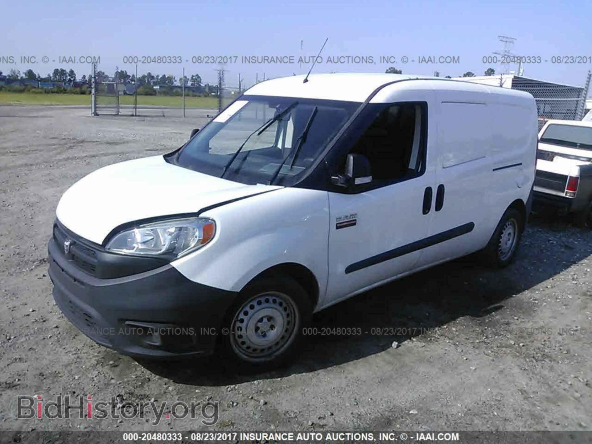 2015 Ram Promaster - VIN: ZFBERFAT0F6A88423 - Фото 2