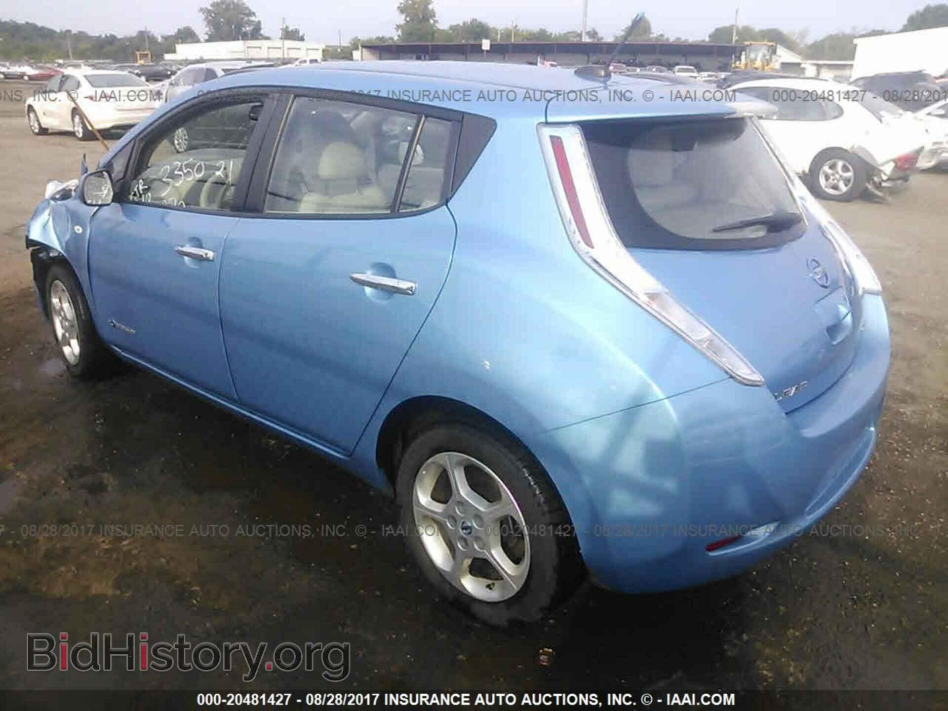 2012 Nissan Leaf - VIN: JN1AZ0CP9CT019302 - Фото 3