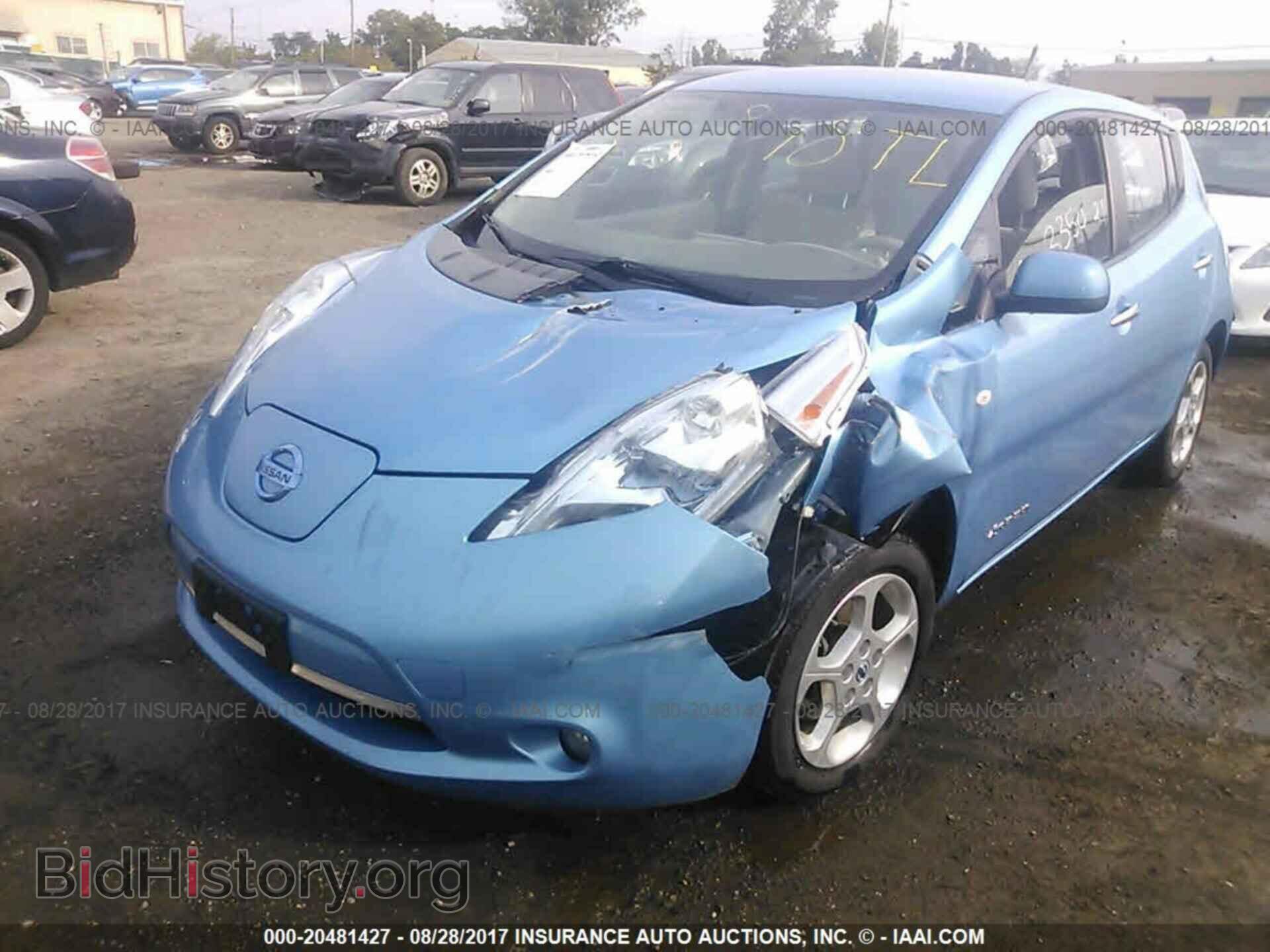 2012 Nissan Leaf - VIN: JN1AZ0CP9CT019302 - Фото 6