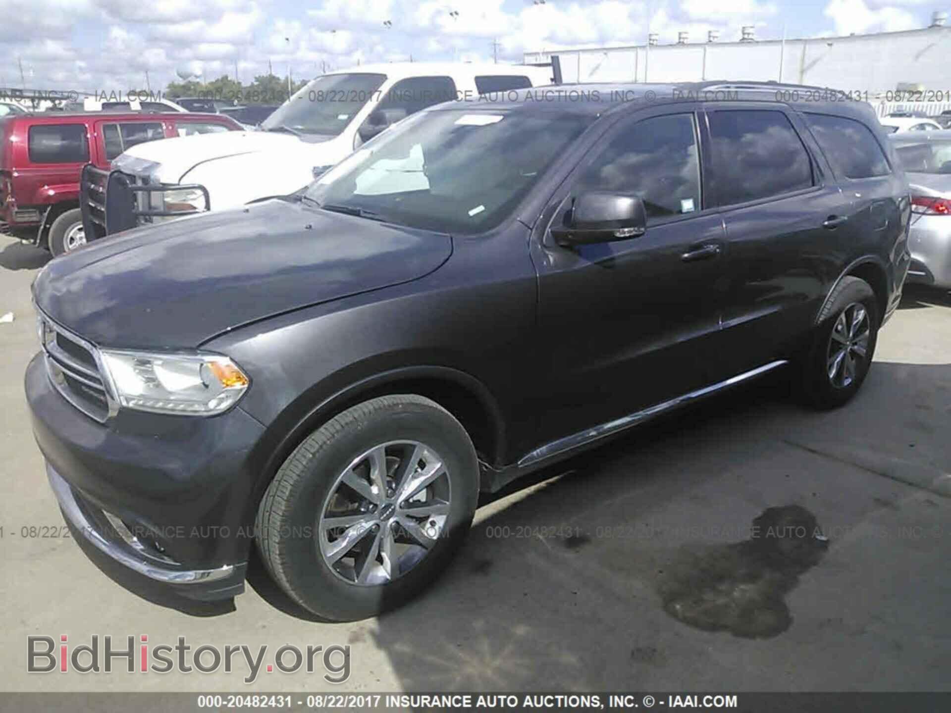 2016 Dodge Durango - VIN: 1C4RDHDG4GC301462 - Фото 2