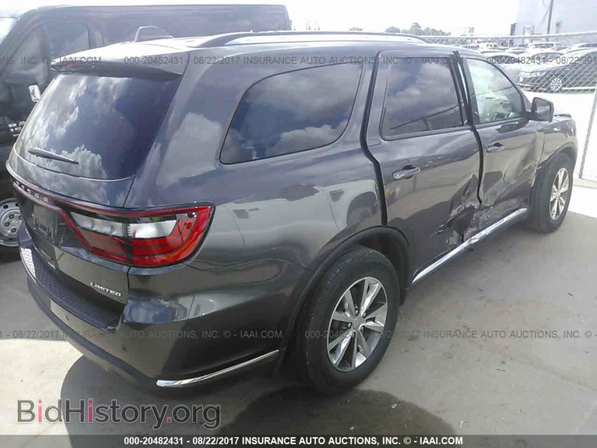 2016 Dodge Durango - VIN: 1C4RDHDG4GC301462 - Фото 4
