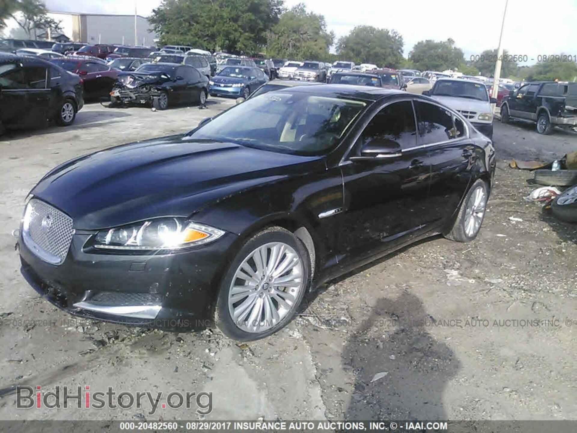 2012 Jaguar Xf - VIN: SAJWA0HB0CLS40604 - Фото 2