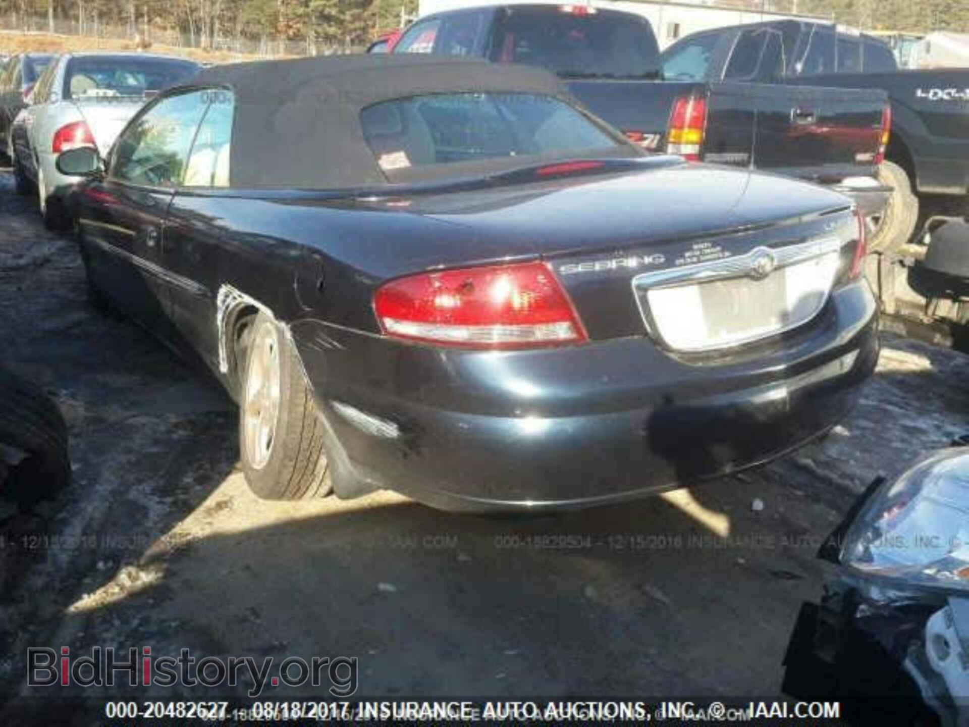 2002 CHRYSLER SEBRING - VIN: 1C3EL65R72N354633 - Фото 4