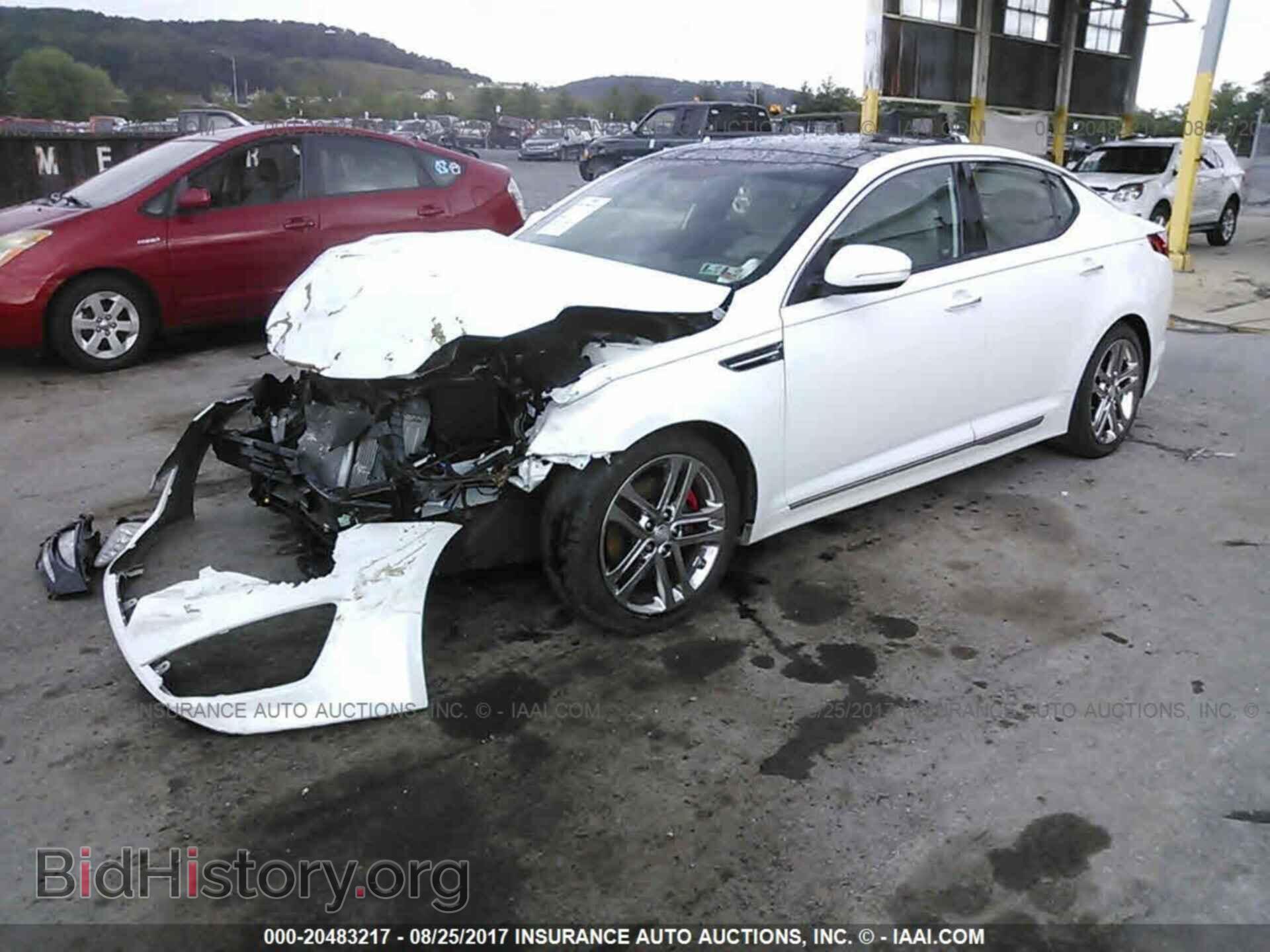 2013 Kia Optima - VIN: 5XXGR4A60DG192412 - Фото 2