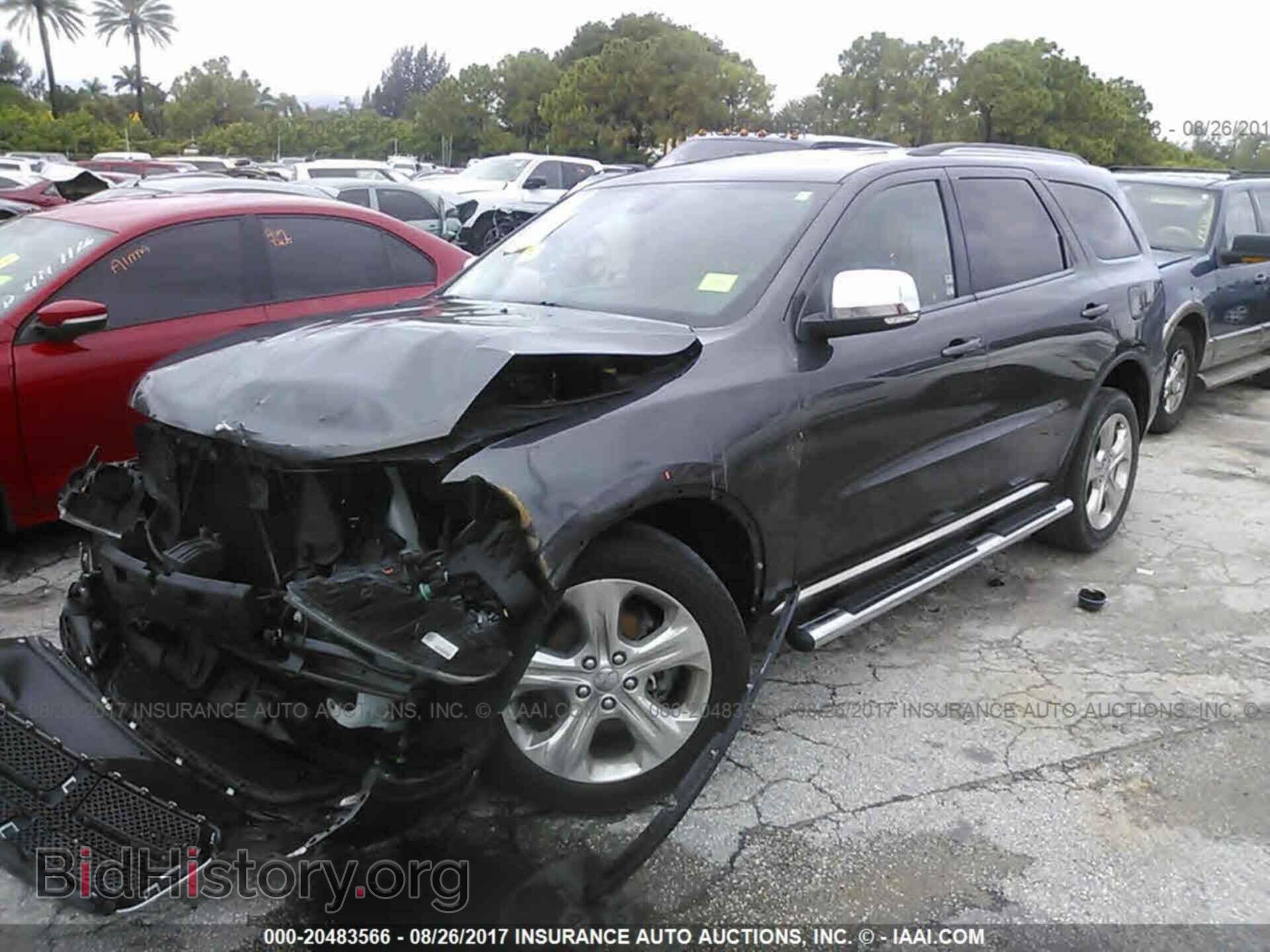 2014 Dodge Durango - VIN: 1C4RDHDG0EC390895 - Photo 2