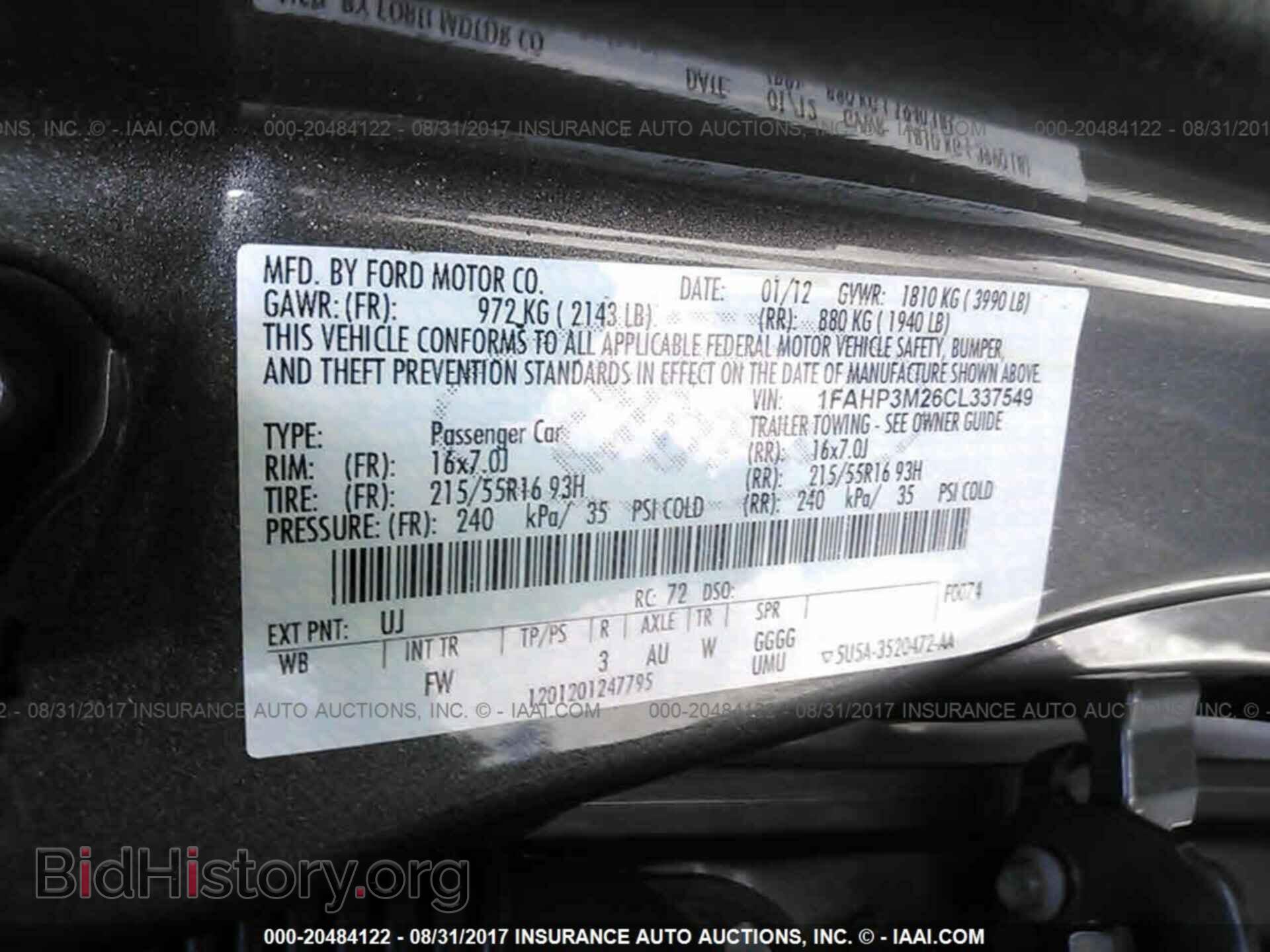 2012 Ford Focus - VIN: 1FAHP3M26CL337549 - Photo 9