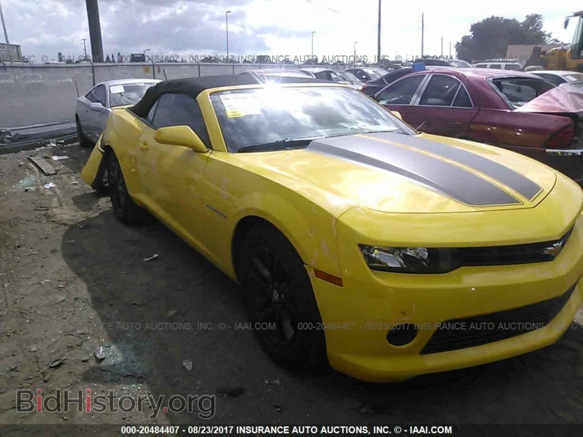 Фотография 2G1FD3D38F9217761 - Chevrolet Camaro 2015