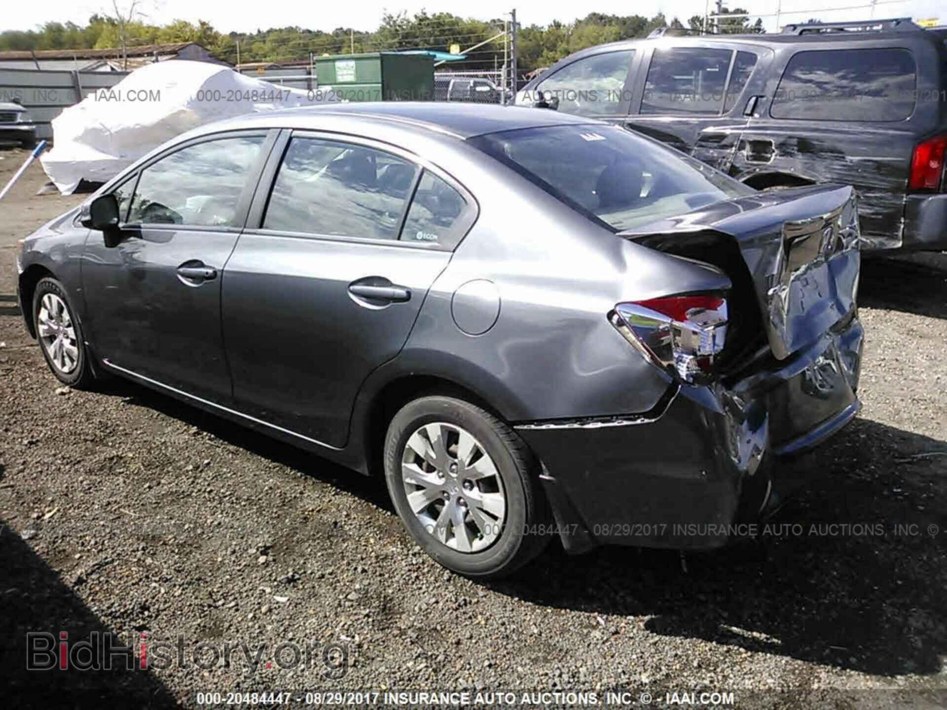 2012 Honda Civic - VIN: 2HGFB2F52CH332915 - Фото 3