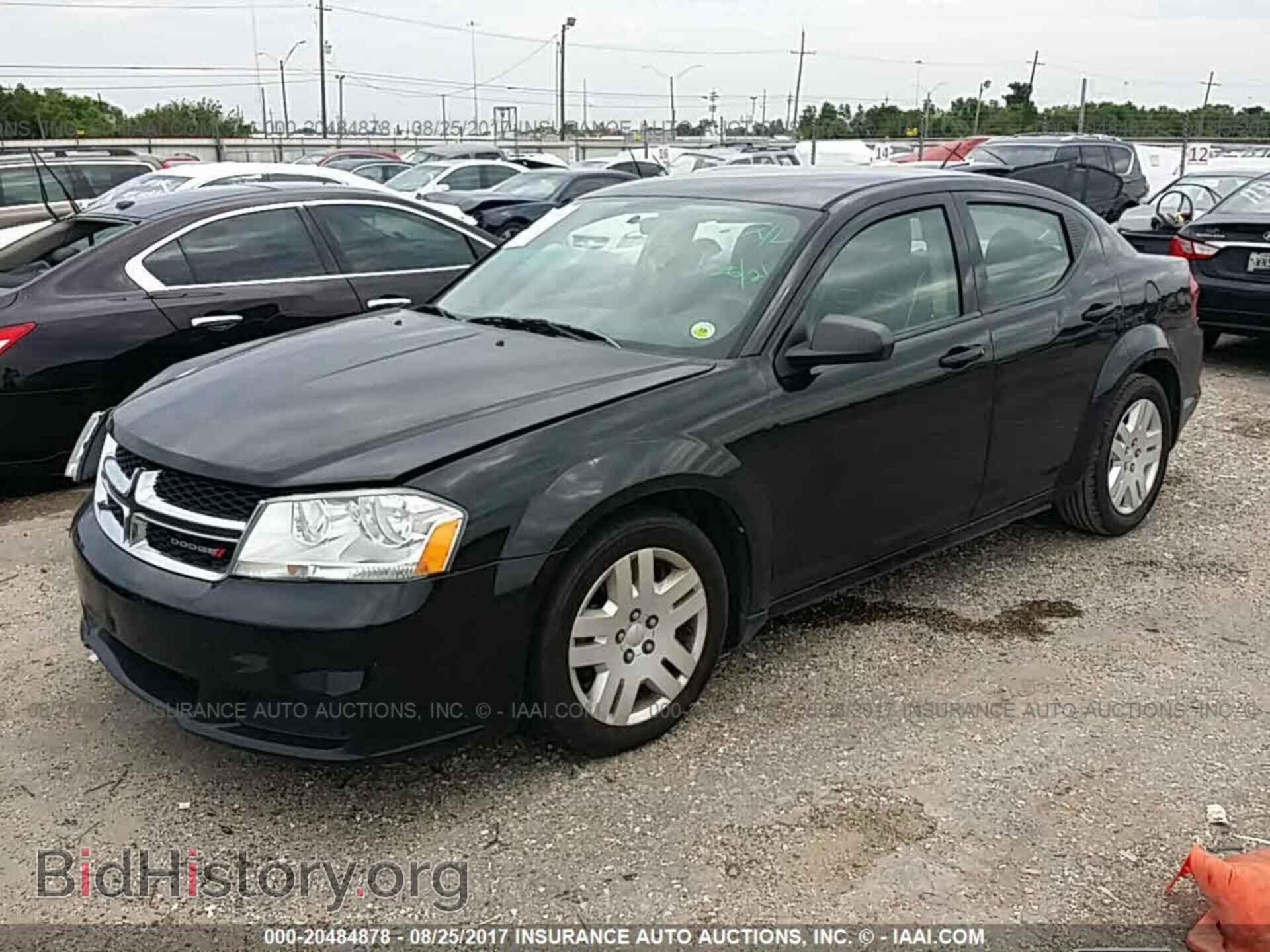 2013 Dodge Avenger - VIN: 1C3CDZAB4DN702437 - Фото 2