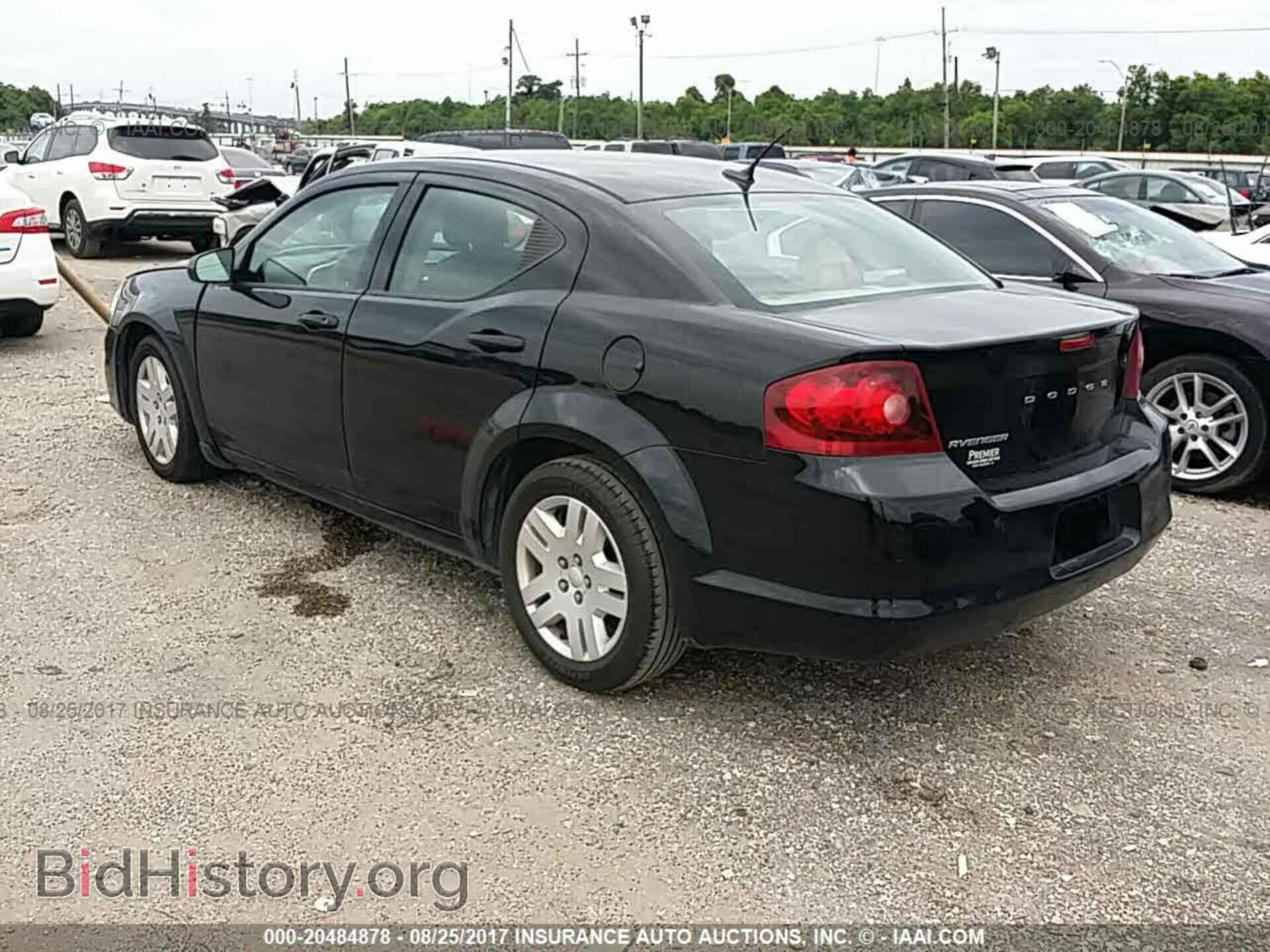 2013 Dodge Avenger - VIN: 1C3CDZAB4DN702437 - Фото 3