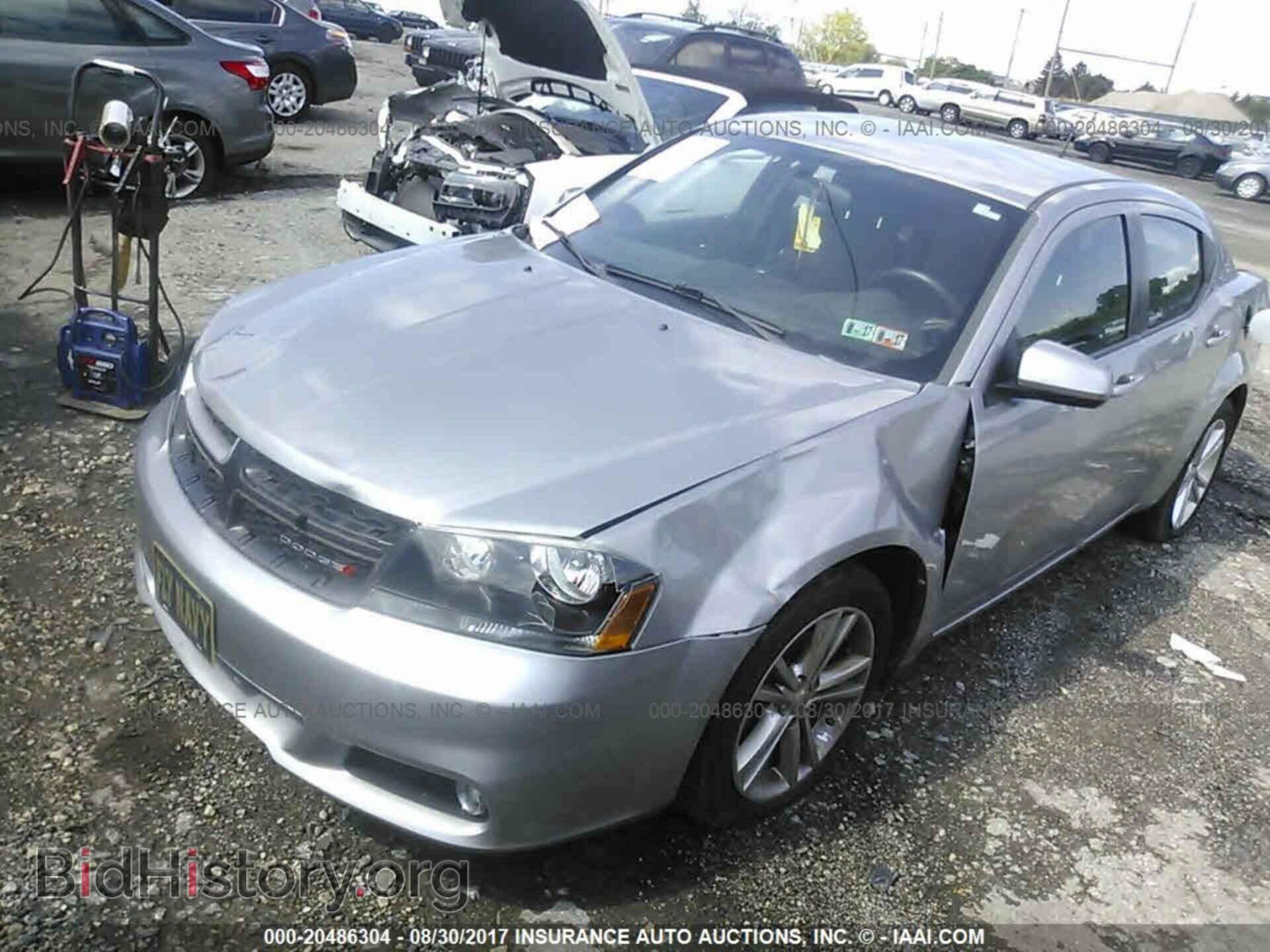 2013 Dodge Avenger - VIN: 1C3CDZCB0DN552534 - Фото 2