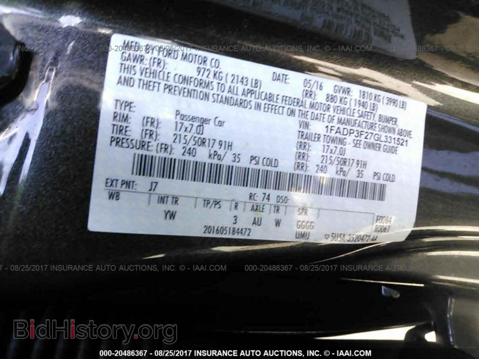 2016 Ford Focus - VIN: 1FADP3F27GL331521 - Photo 9