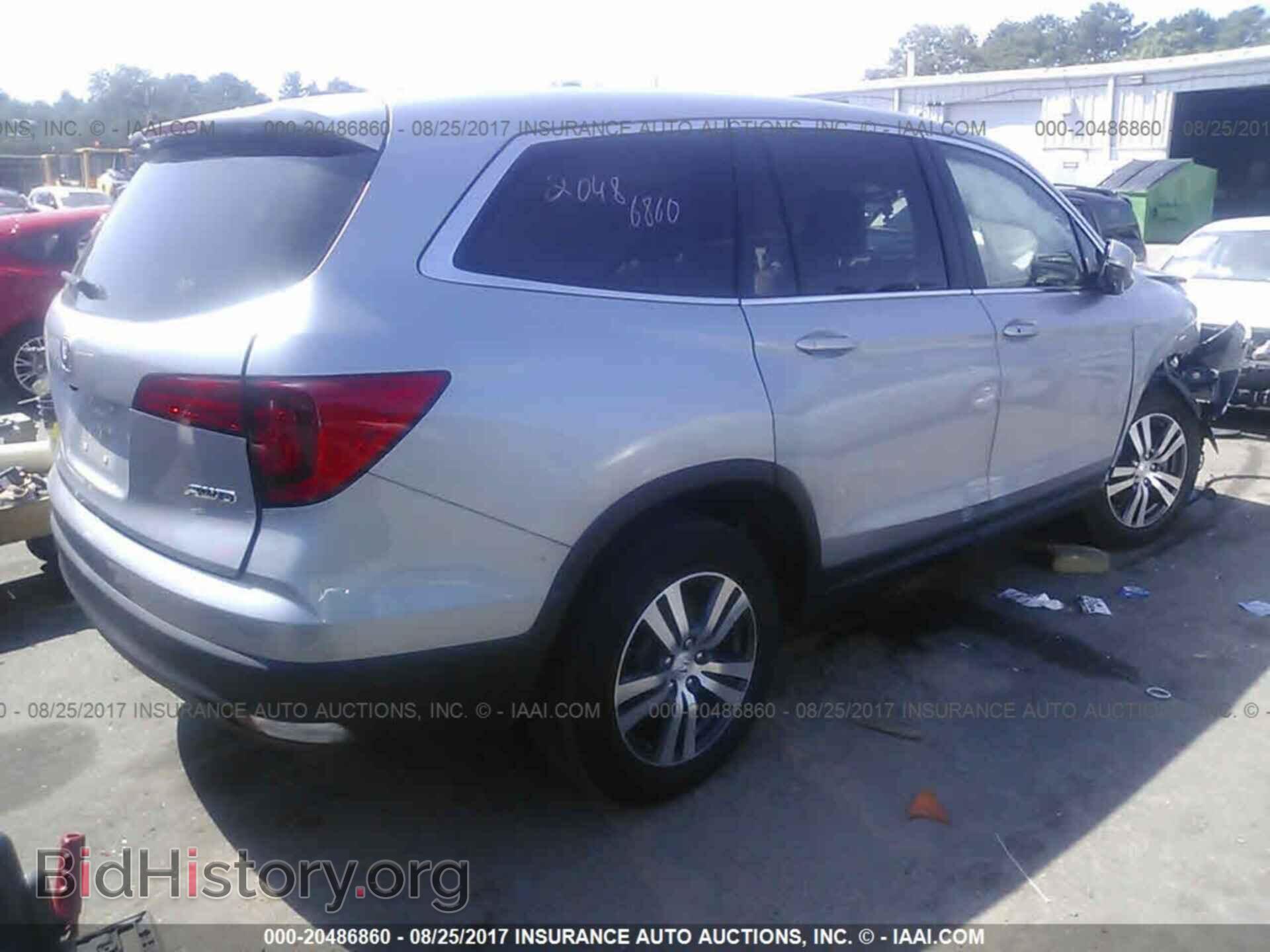 2016 Honda Pilot - VIN: 5FNYF6H59GB016603 - Photo 4