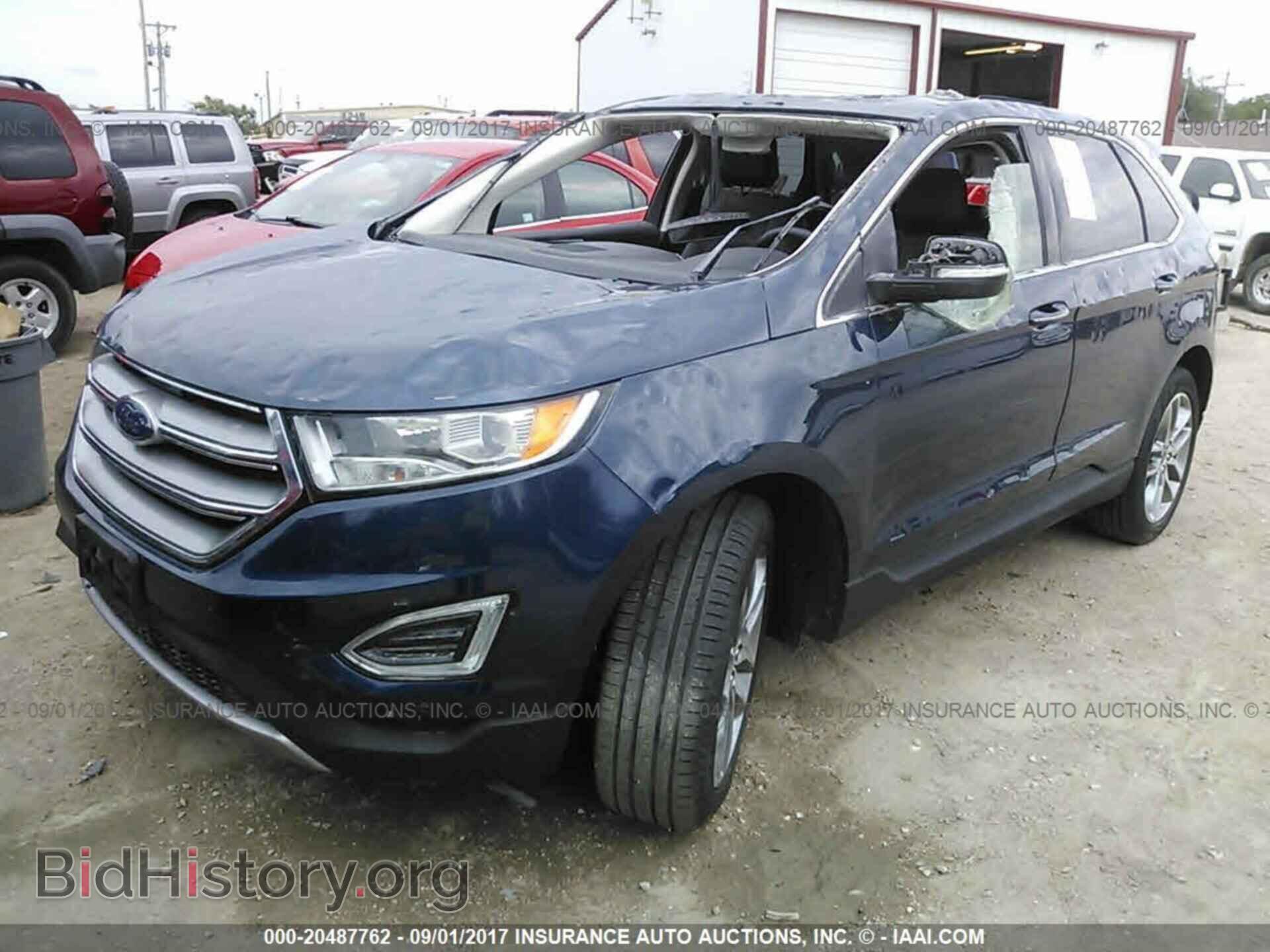 2017 Ford Edge - VIN: 2FMPK4K95HBB88709 - Фото 2