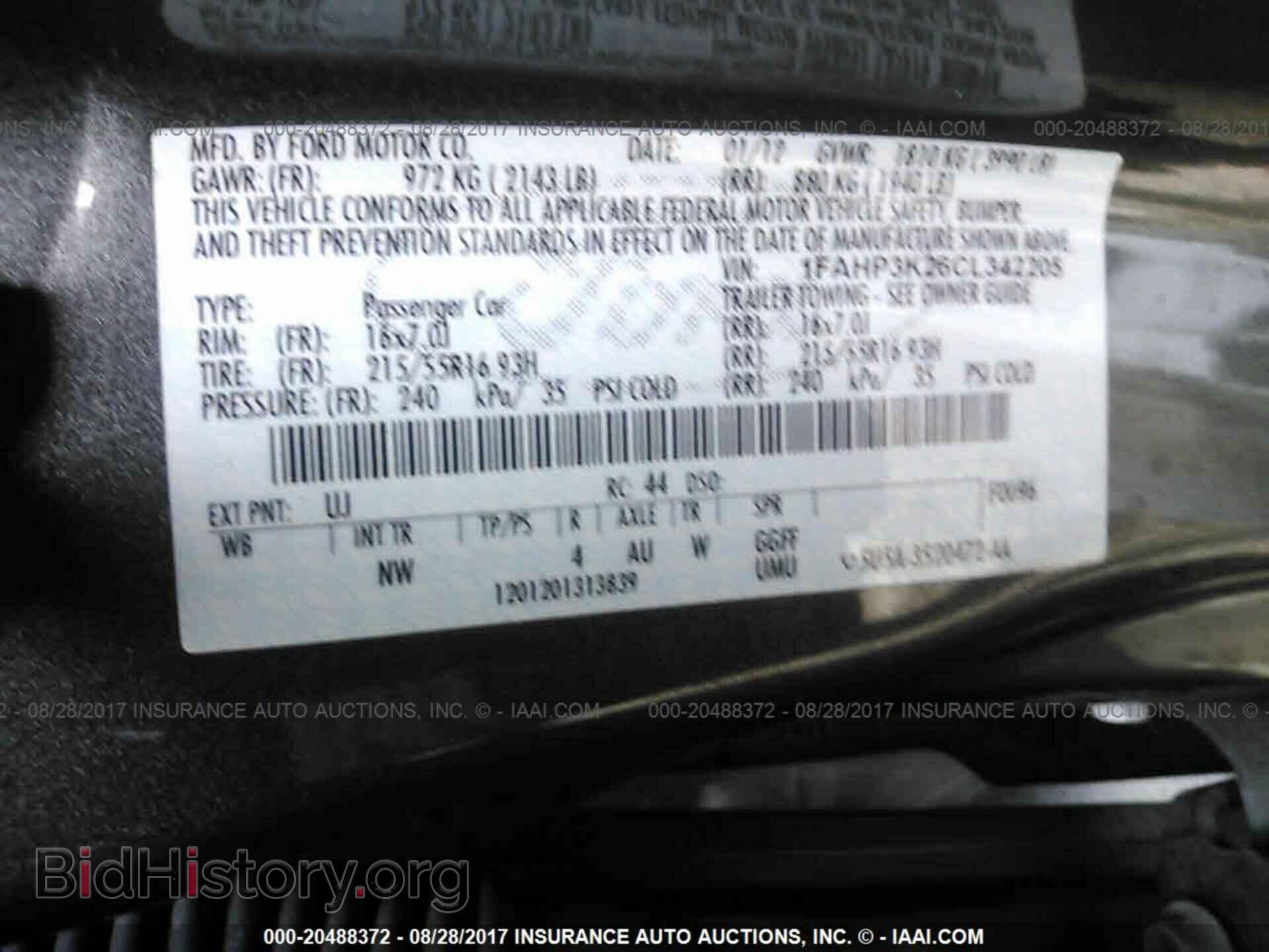 2012 Ford Focus - VIN: 1FAHP3K26CL342205 - Photo 9