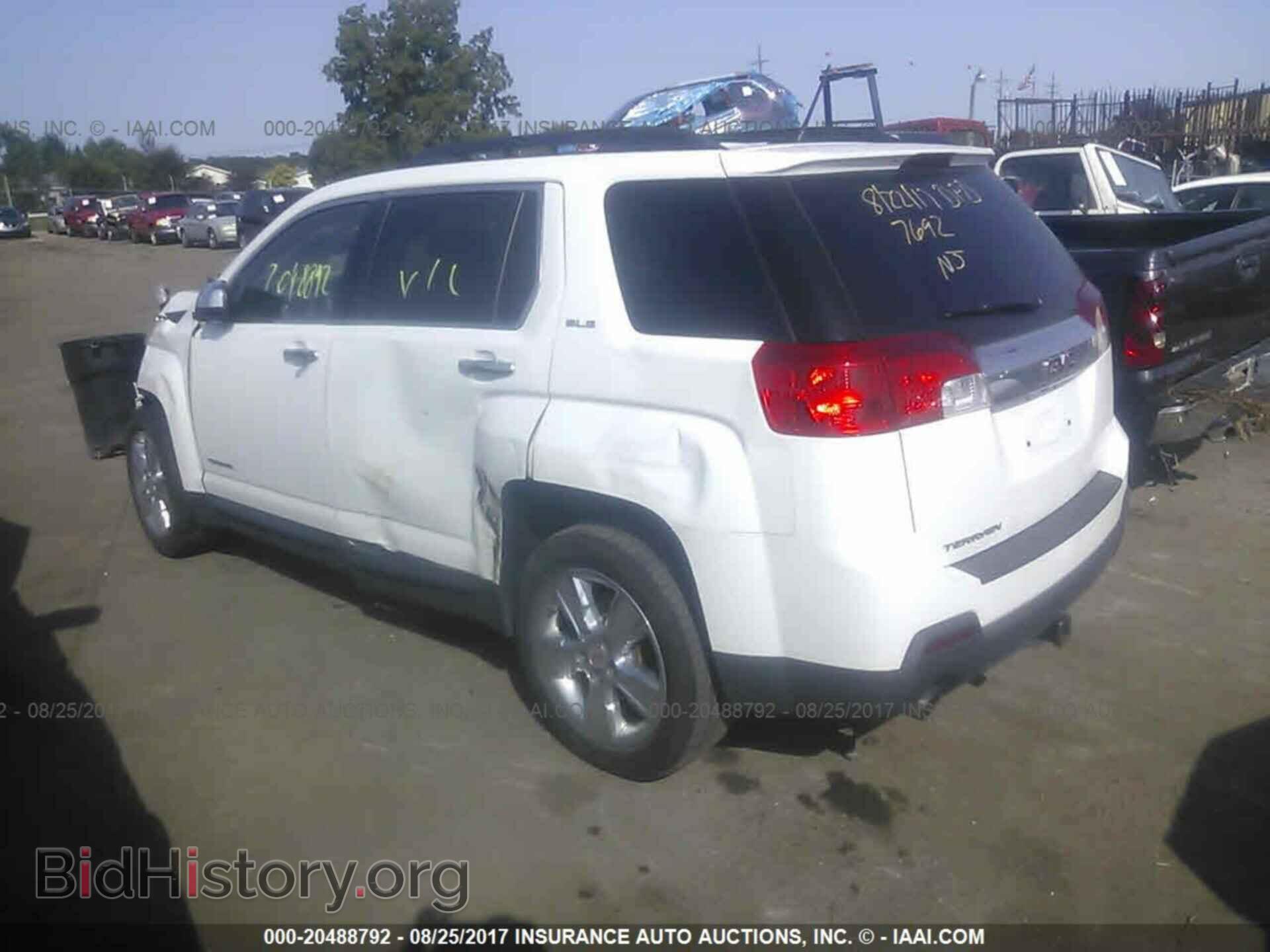 2014 Gmc Terrain - VIN: 2GKFLRE32E6287692 - Фото 3