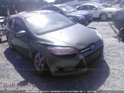 2014 Ford FOCUS, серый — VIN 1FADP3F2XEL272672, IAAI