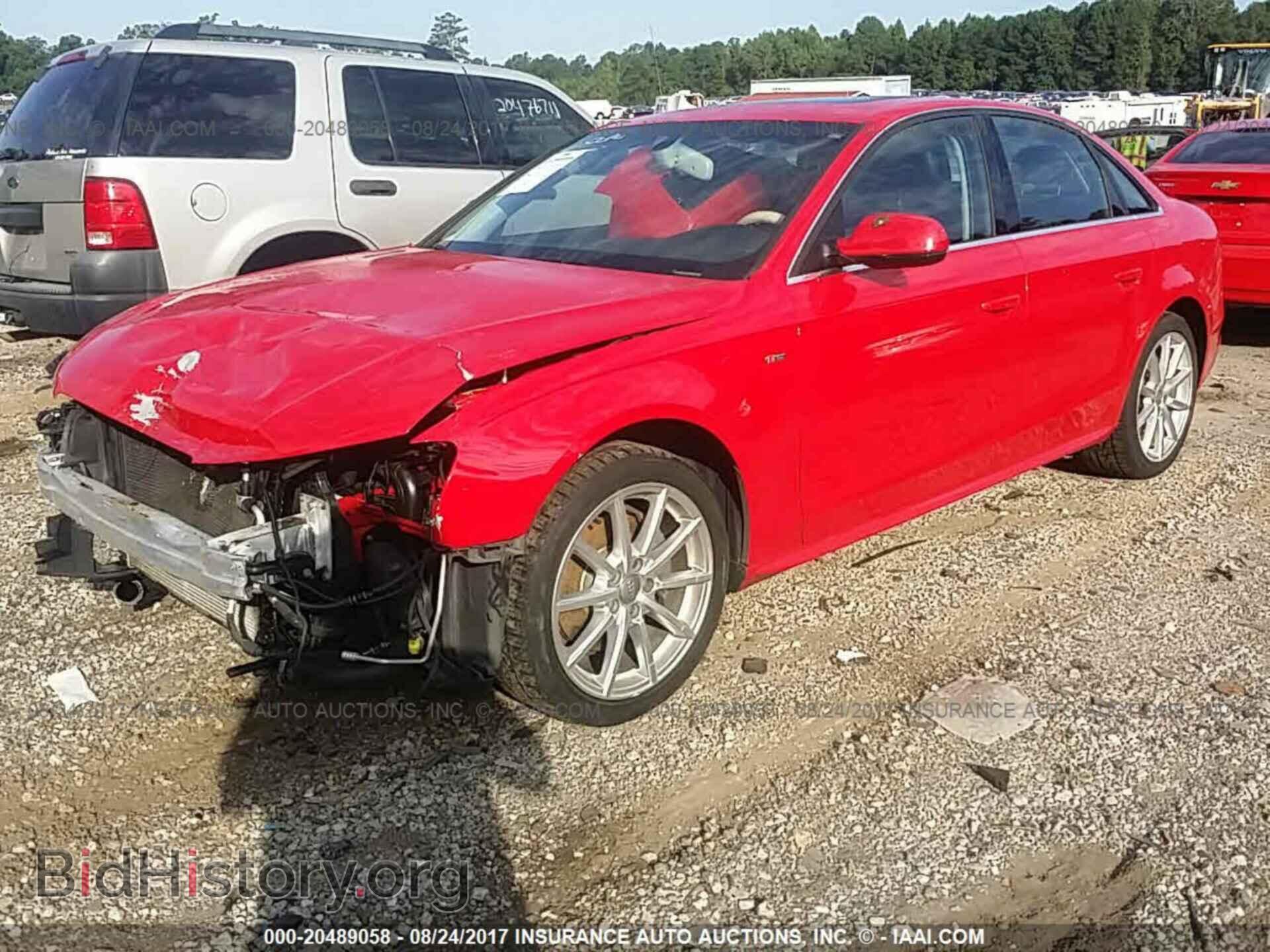 2014 Audi A4 - VIN: WAUEFAFL0EN006058 - Фото 2