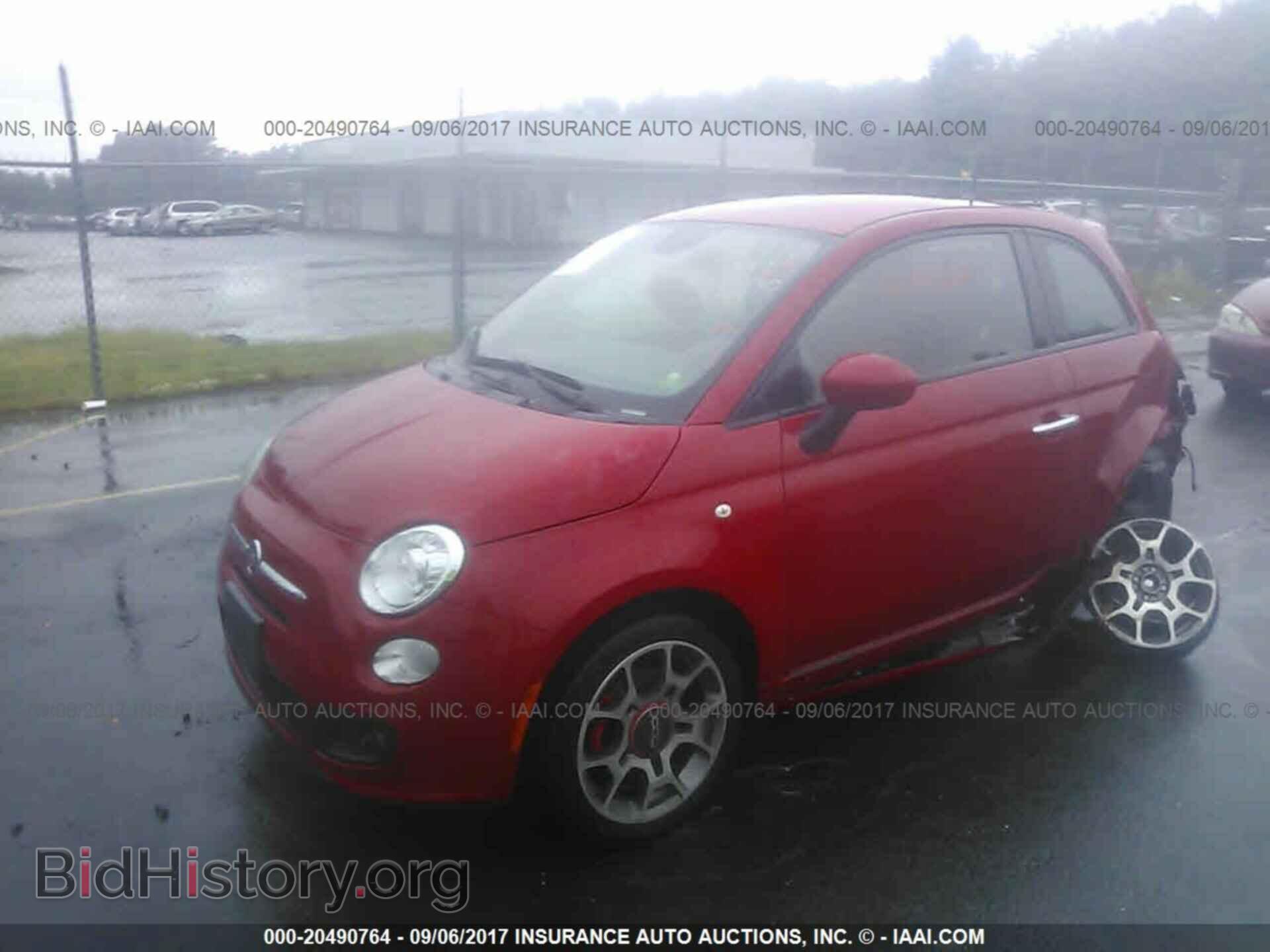 2015 Fiat 500 - VIN: 3C3CFFBR5FT523430 - Фото 2