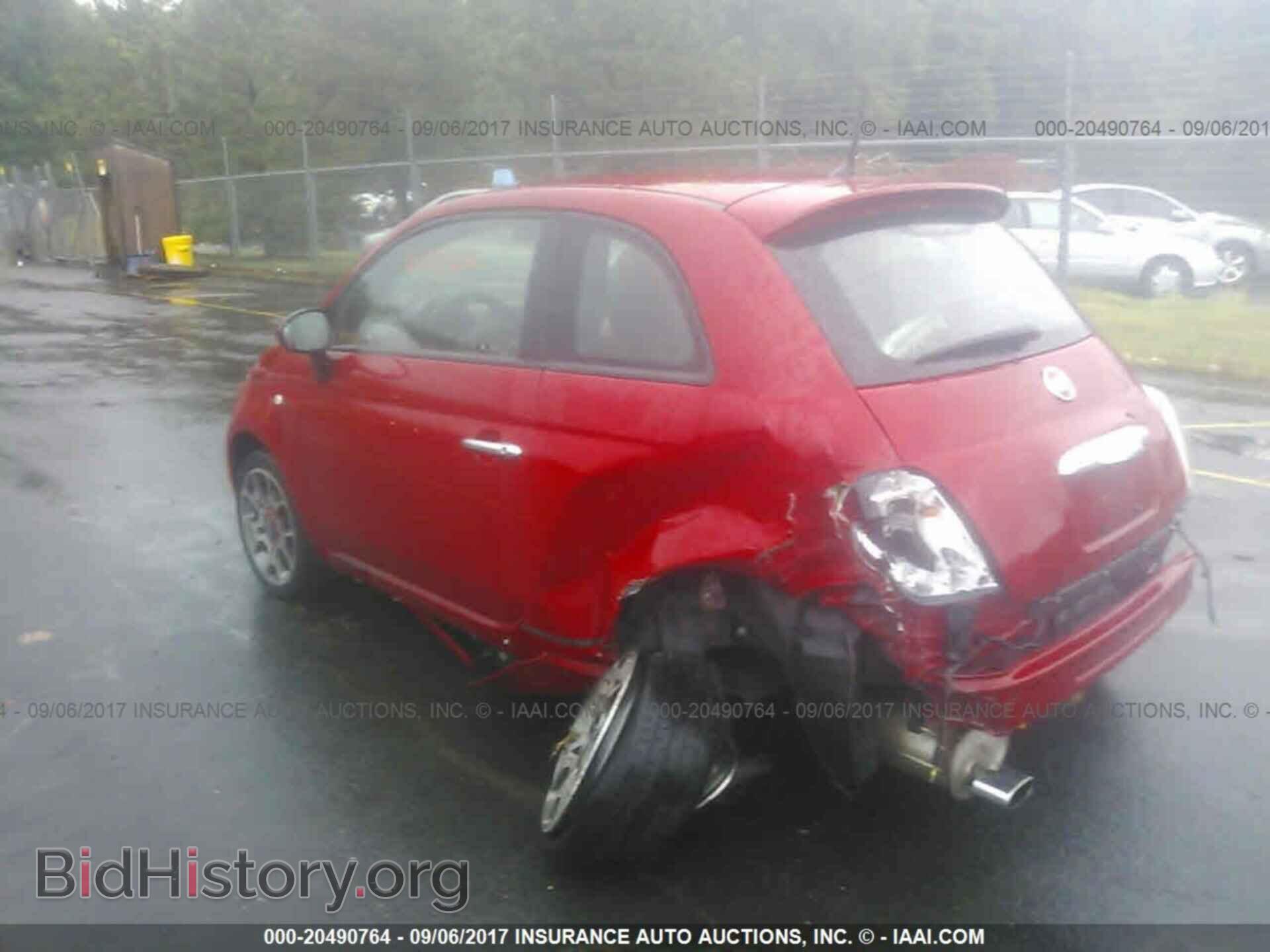 2015 Fiat 500 - VIN: 3C3CFFBR5FT523430 - Фото 3