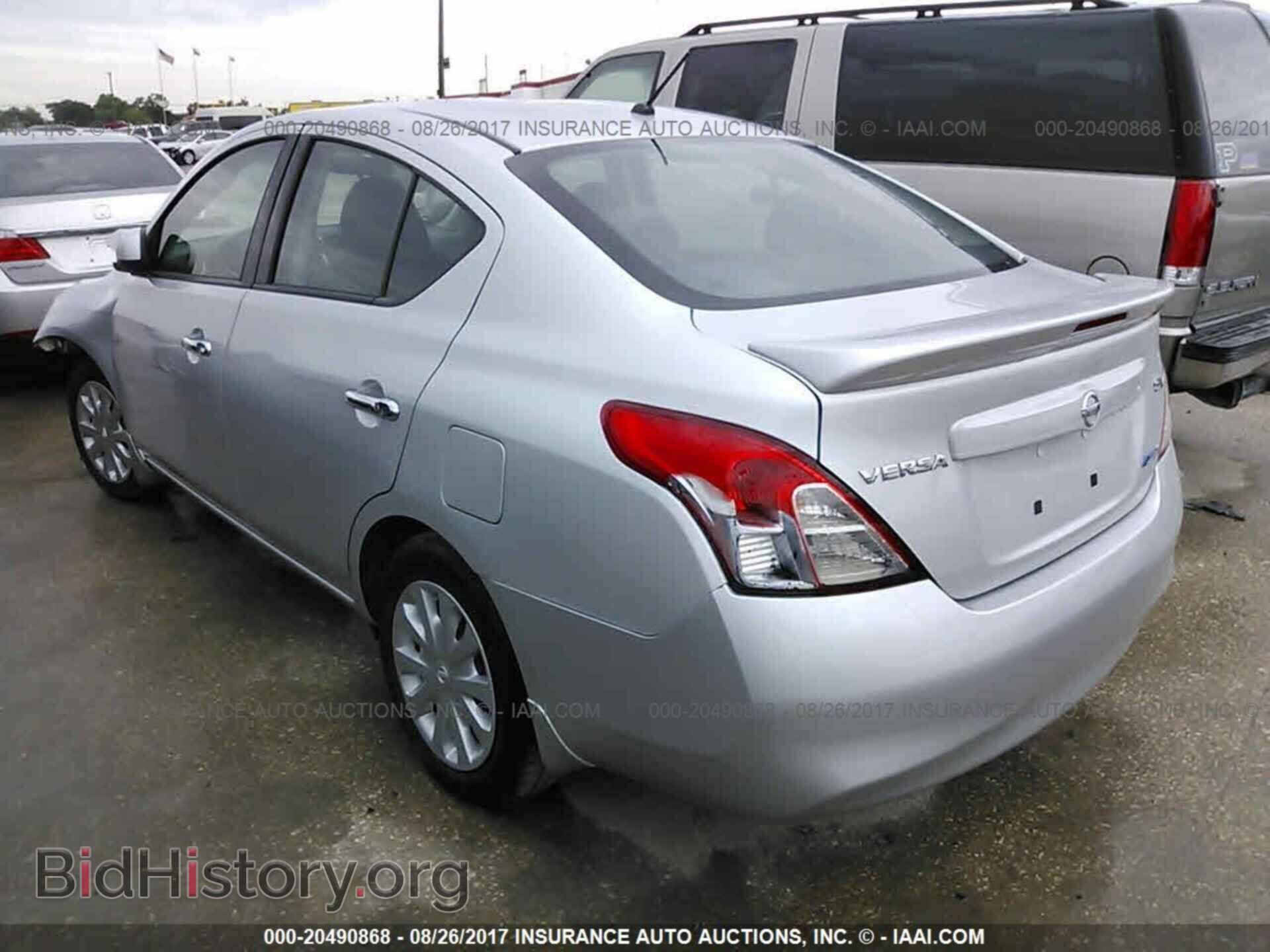 2014 Nissan Versa - VIN: 3N1CN7AP1EL833015 - Photo 3