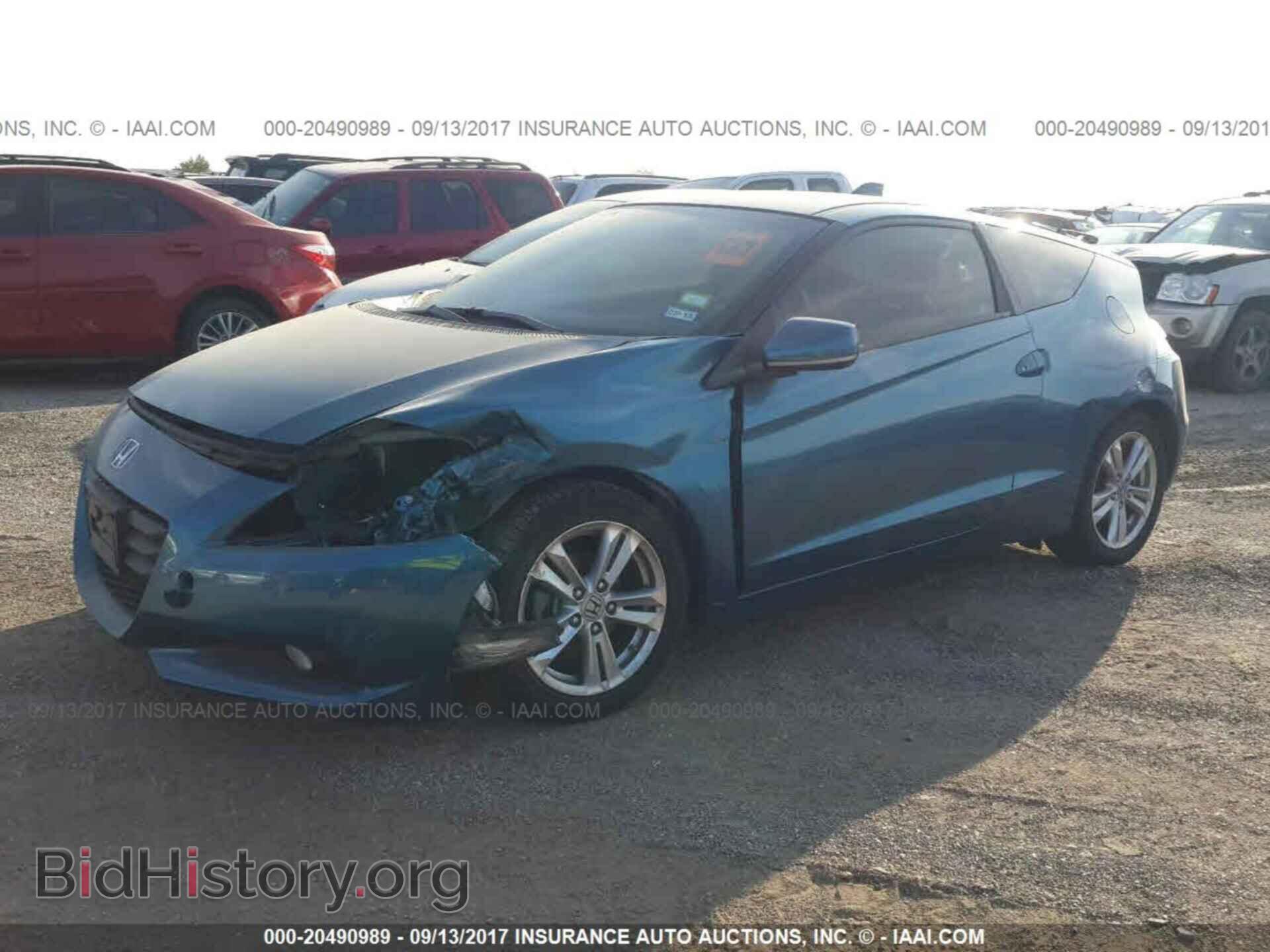 2012 Honda Cr-z - VIN: JHMZF1D68CS003391 - Фото 2