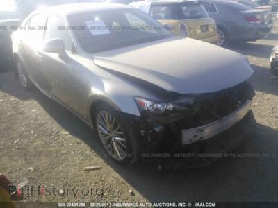 2015 Lexus IS, gray — VIN JTHBF1D26F5045656, IAAI