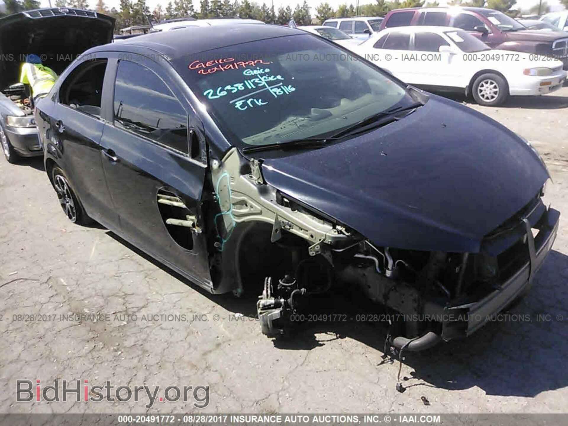 Фотография 1G1JC5SB5D4222502 - Chevrolet Sonic 2013