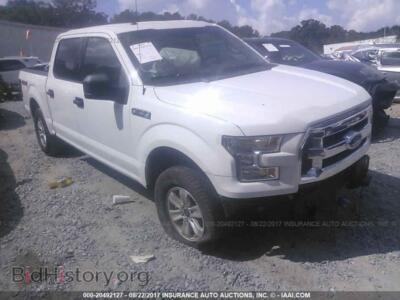 2017 Ford F150, белый — VIN 1FTEW1EF5HFB11773, IAAI