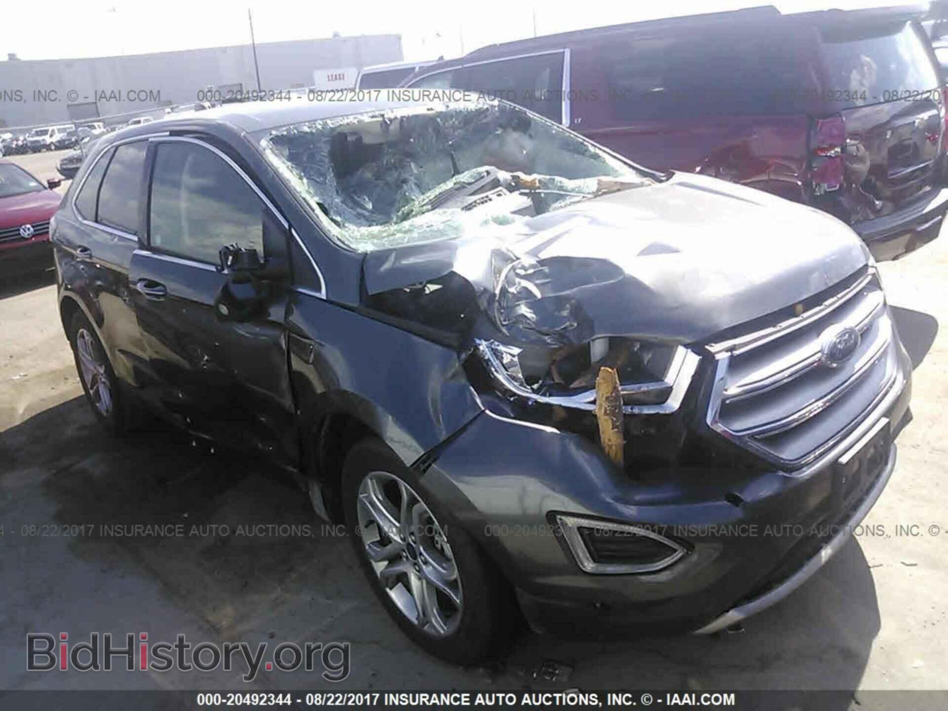 Фотография 2FMPK3K93HBB12450 - Ford Edge 2017