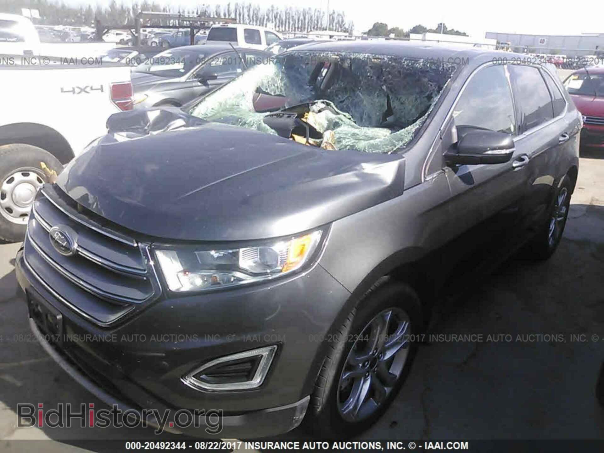 2017 Ford Edge - VIN: 2FMPK3K93HBB12450 - Фото 2