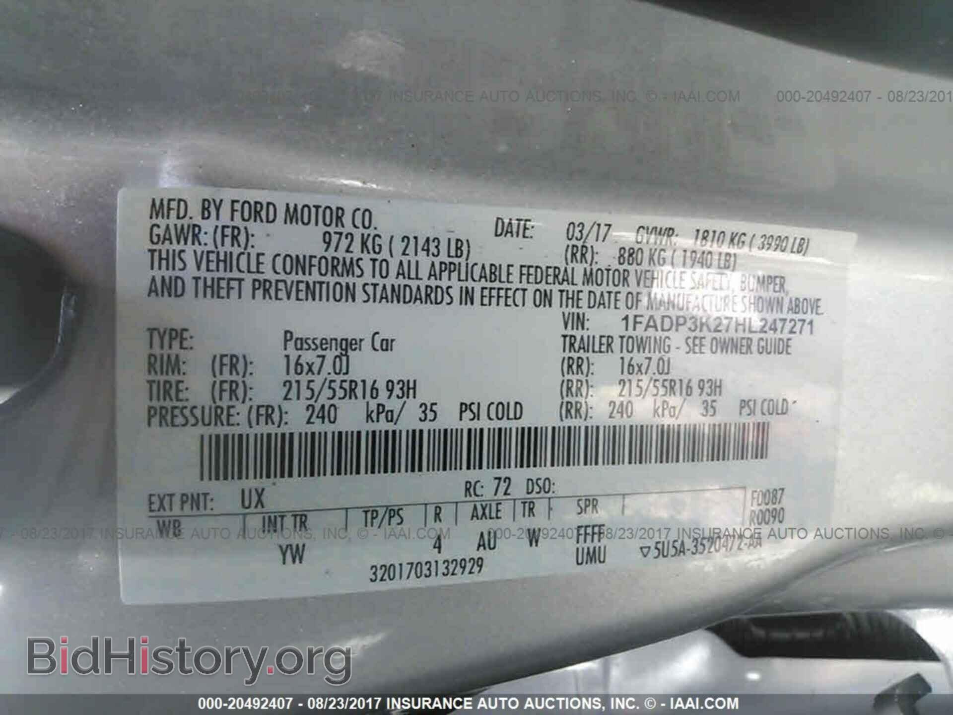 2017 Ford Focus - VIN: 1FADP3K27HL247271 - Photo 9