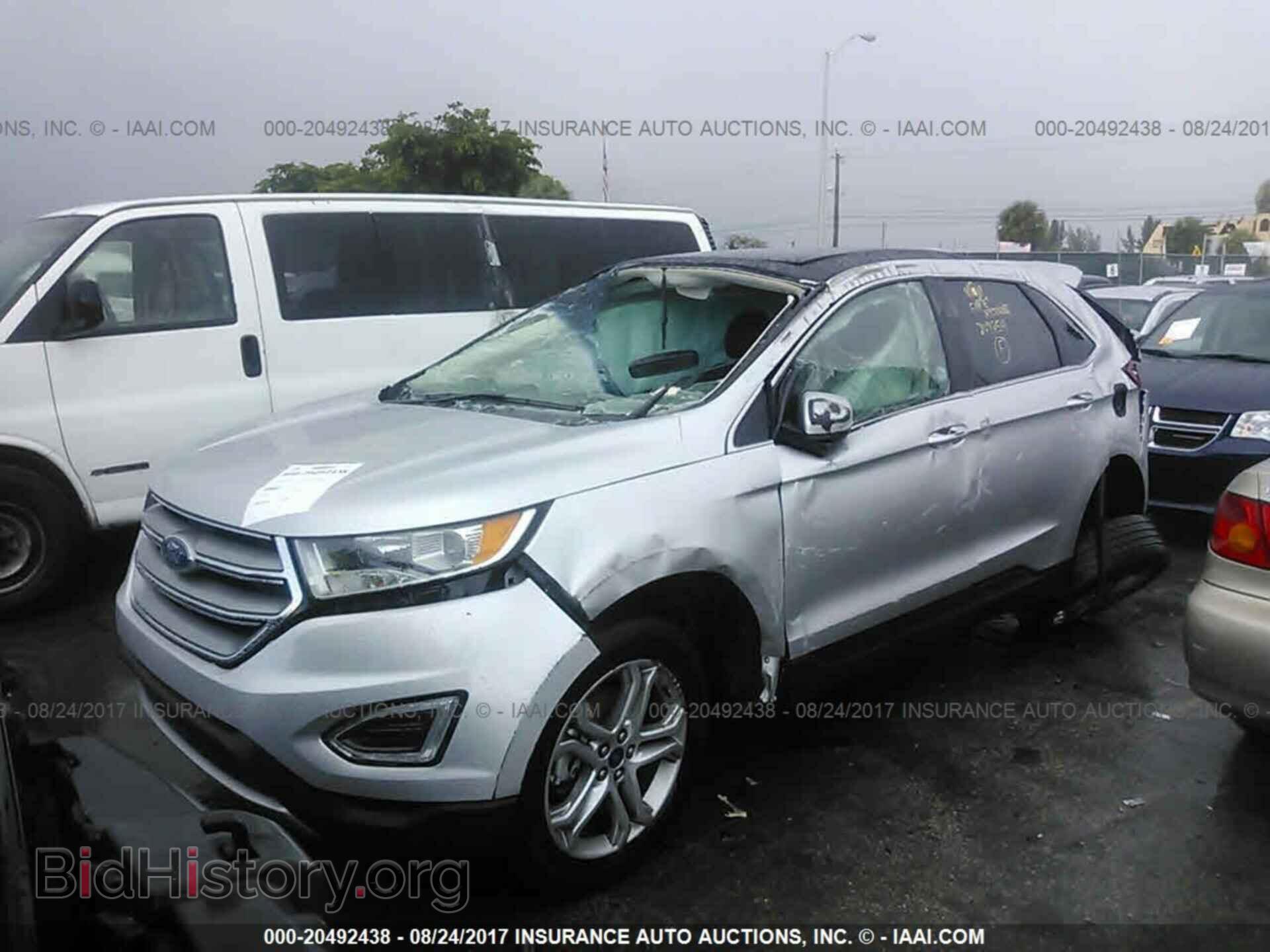 2017 Ford Edge - VIN: 2FMPK3K97HBB75518 - Фото 2