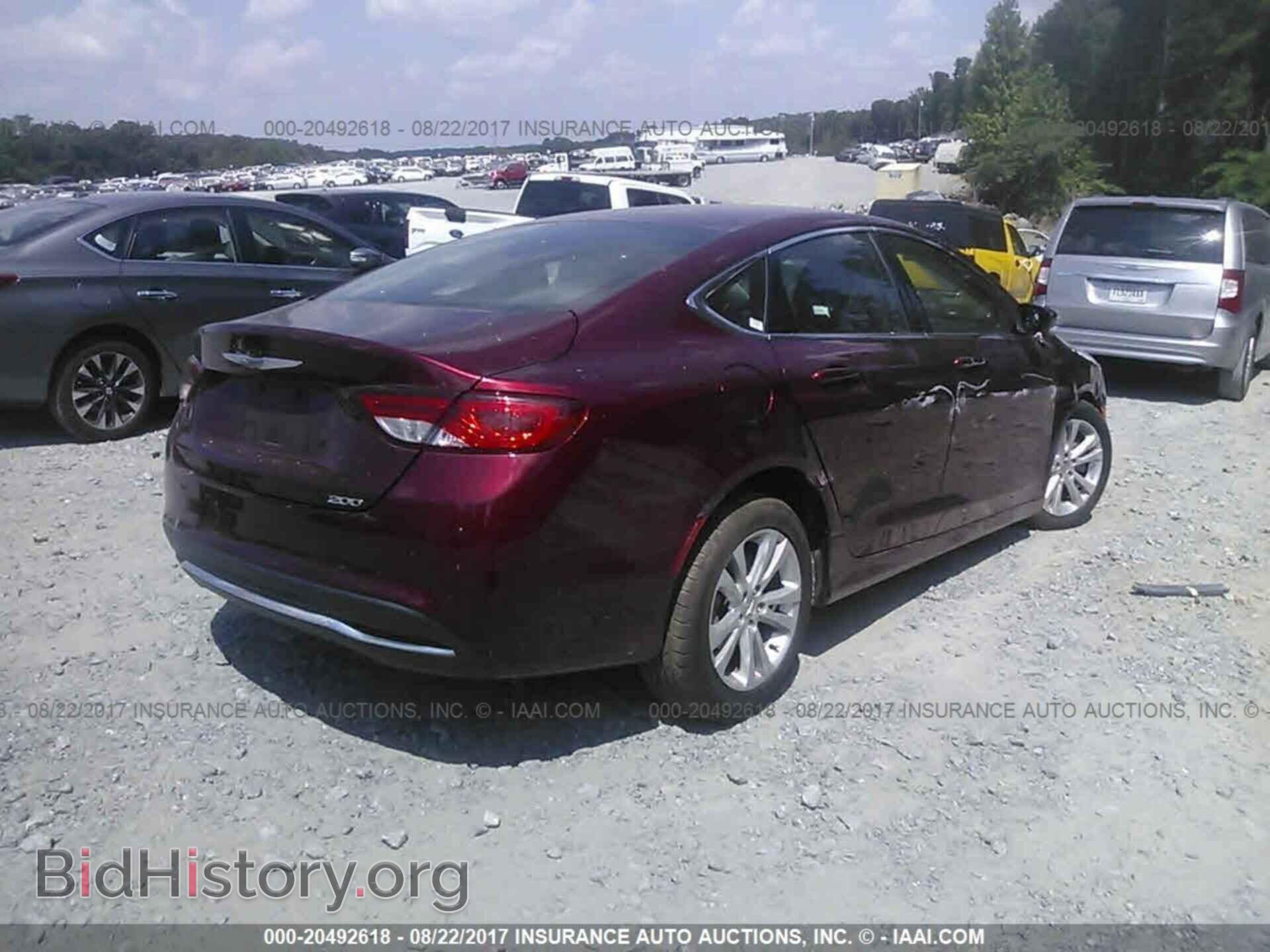 2015 Chrysler 200 - VIN: 1C3CCCAB4FN741399 - Фото 4