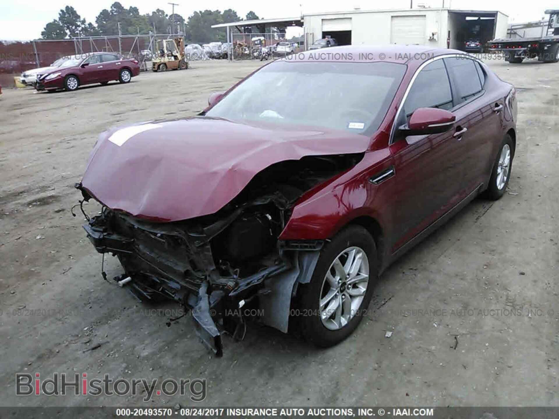 2011 Kia Optima - VIN: KNAGM4A76B5132334 - Фото 2