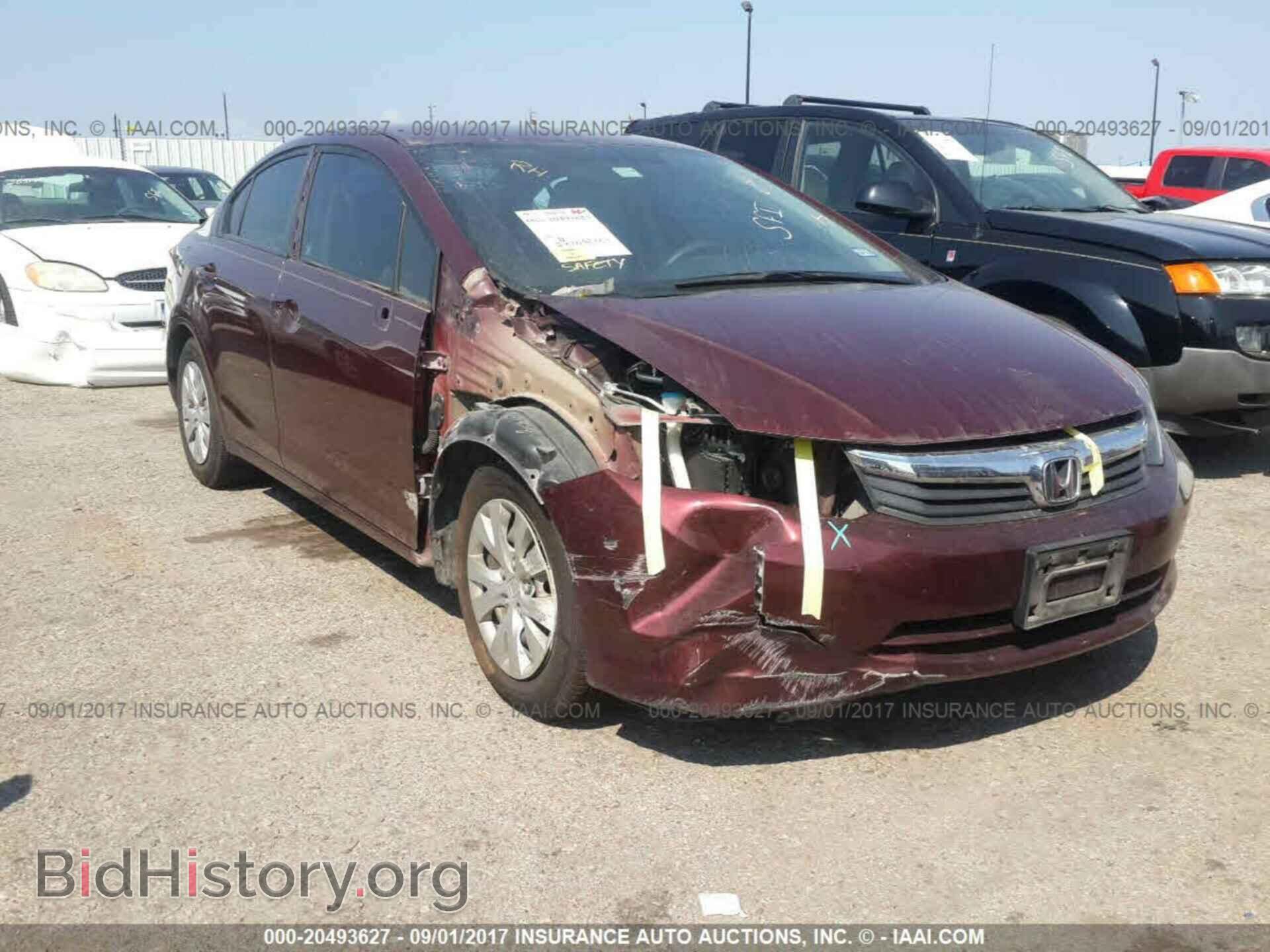 Photo 2HGFB2F55CH579443 - Honda Civic 2012